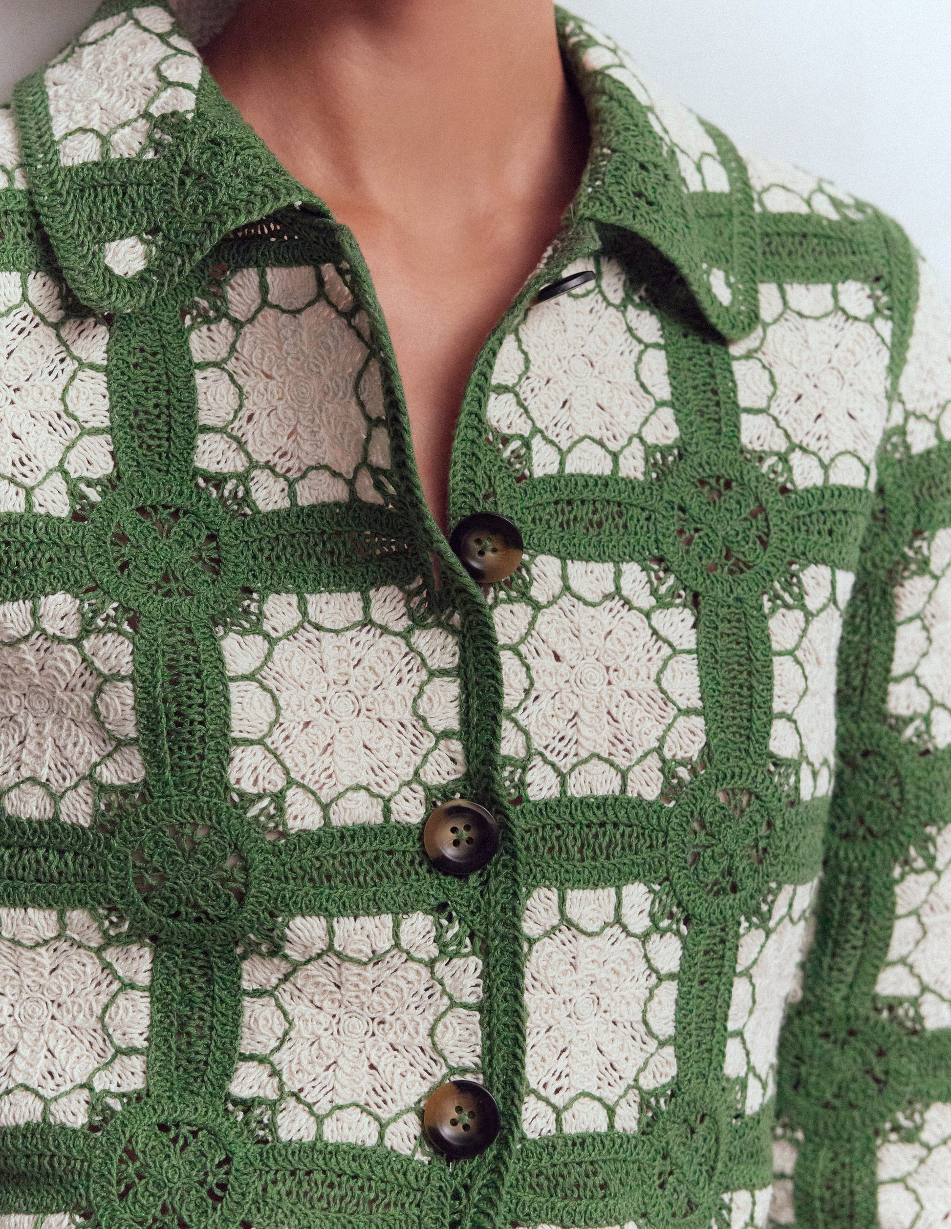 Crochet Jacket-Multi-4