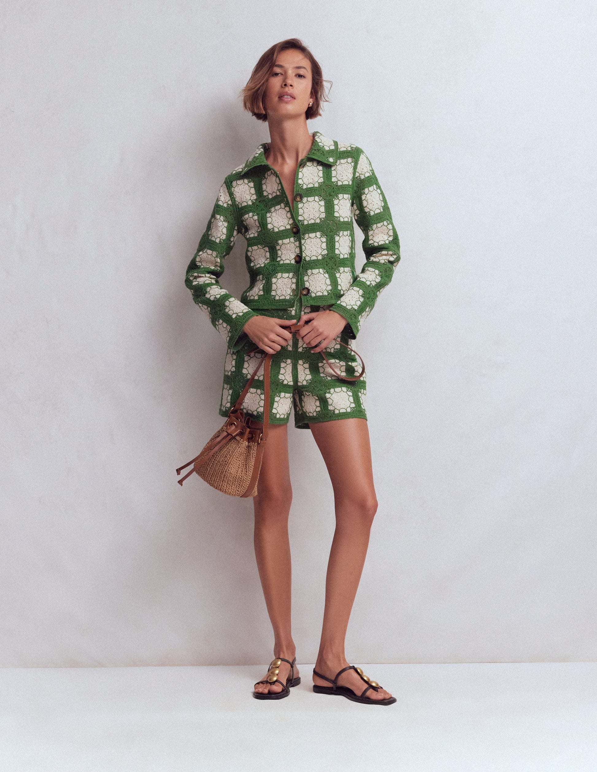 Crochet Jacket-Multi-6