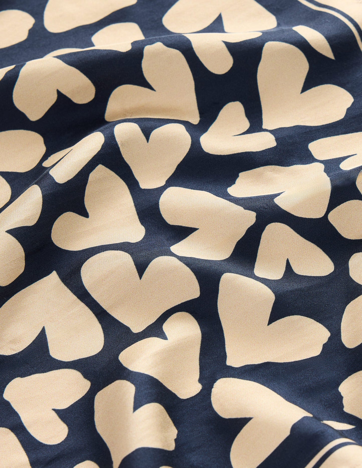 Silk Square Scarf-Heart Scatter