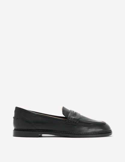 Nya Penny Loafers-Black-1