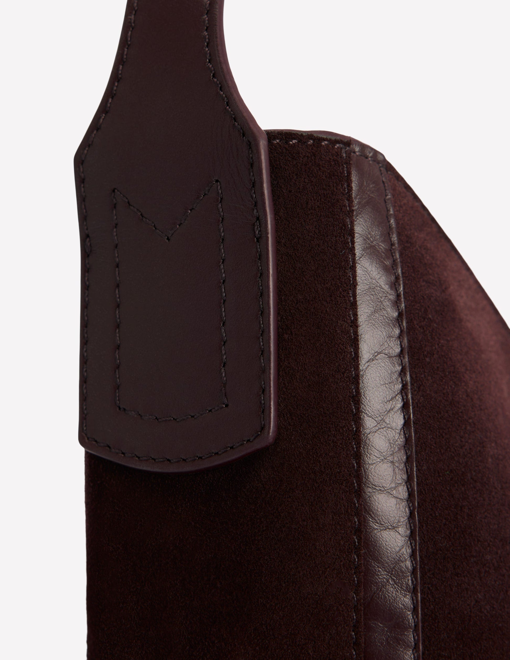 Suede Hobo Bag-Bitter Chocolate-6