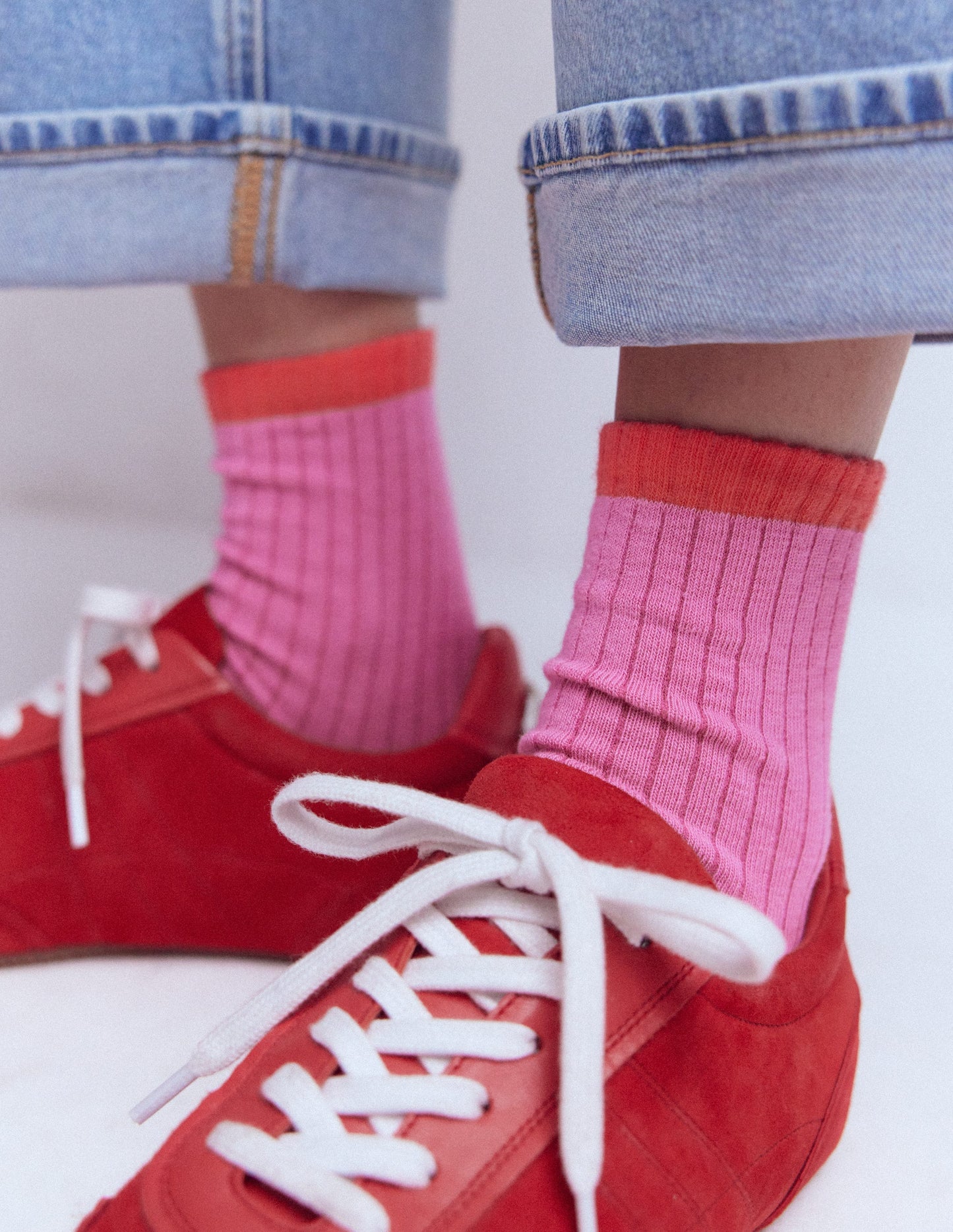 Colourblock Socks-Multi