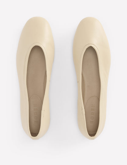 High Cut Ballet Flats-Butter Yellow-6