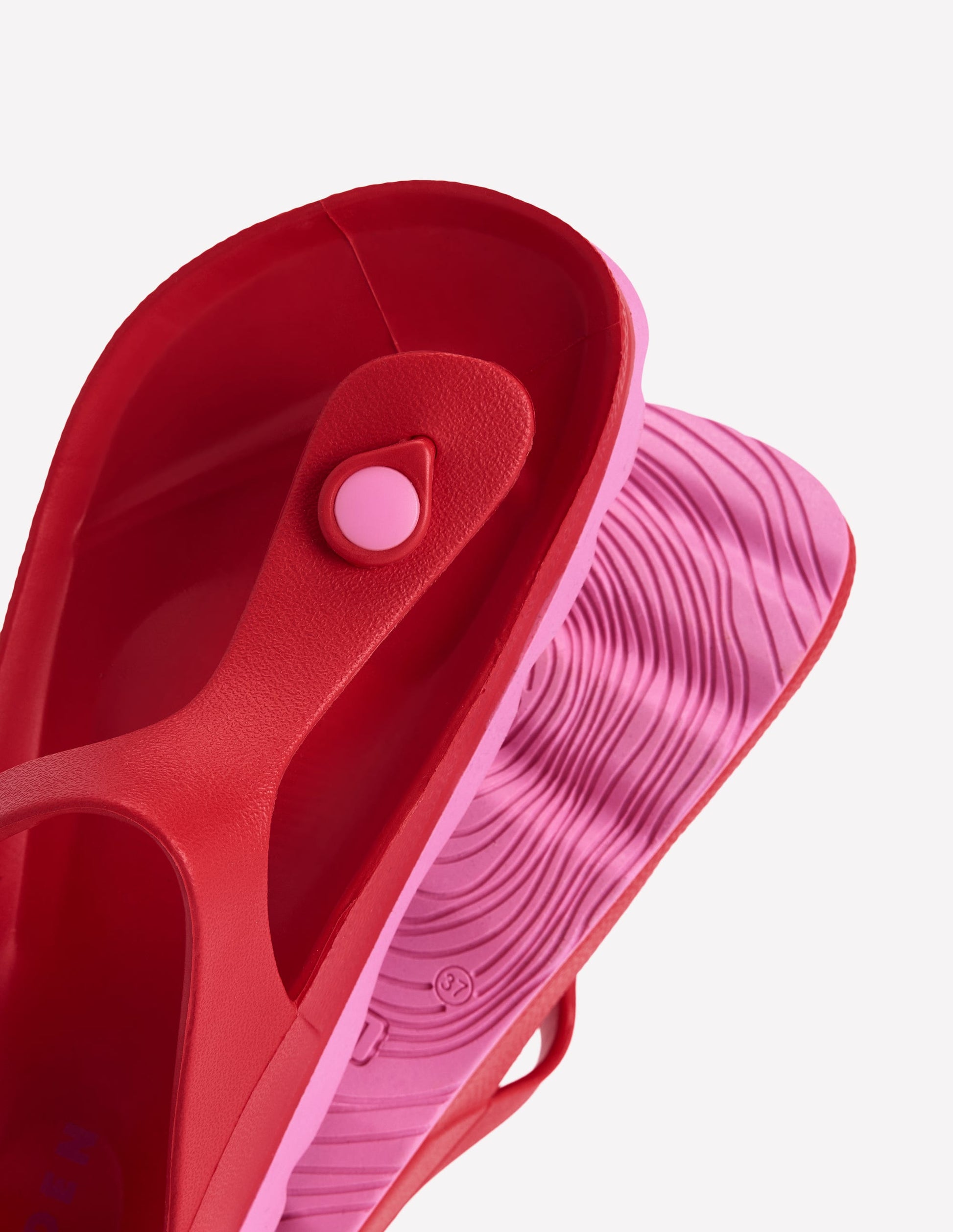 Lyla Toe Post Sandals-Red/Pink-4