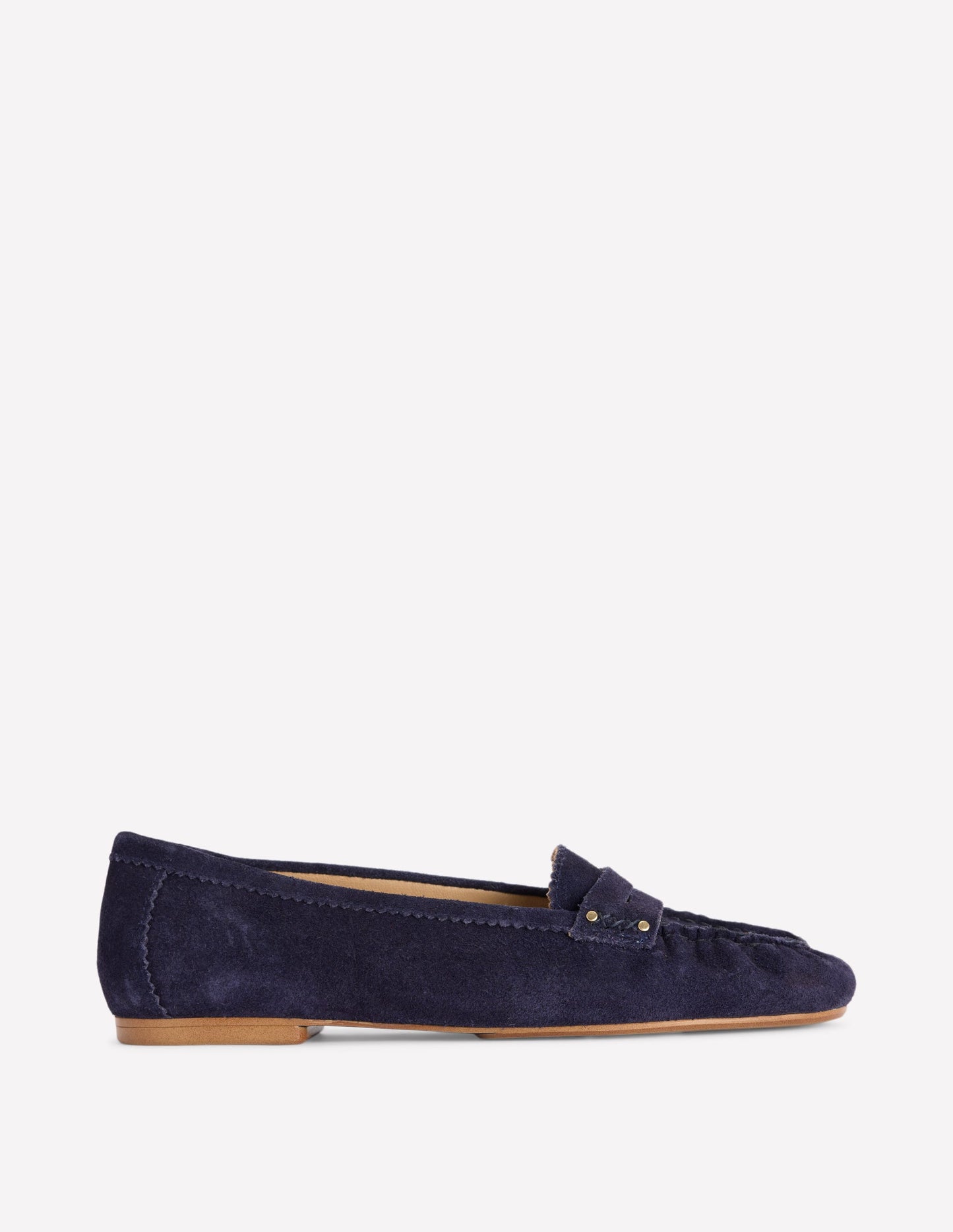 Classic Penny Loafers-Dark Navy