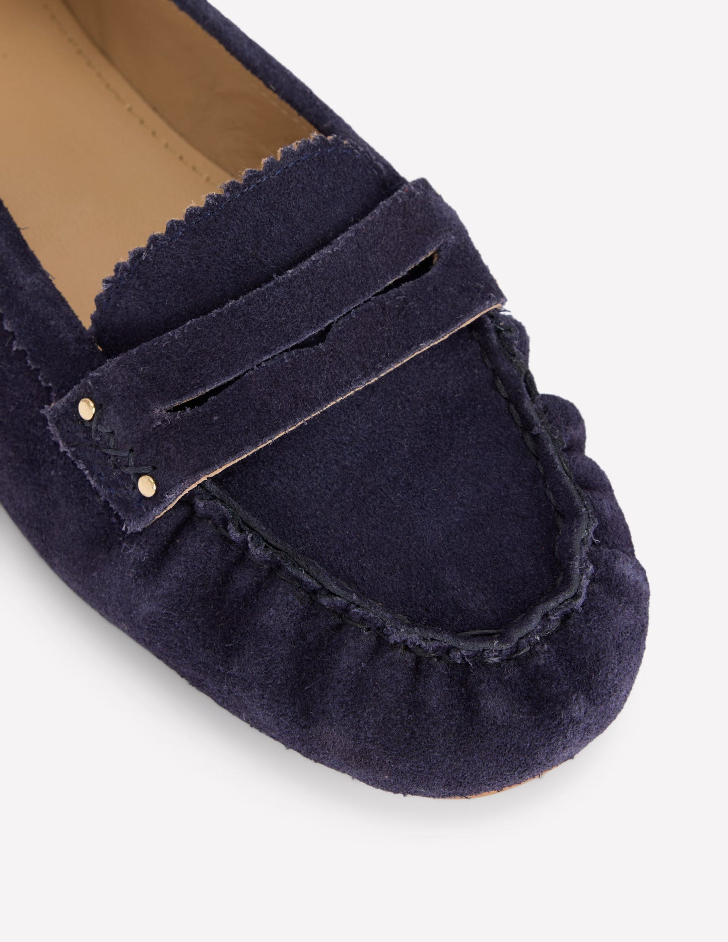 Classic Penny Loafers-Dark Navy