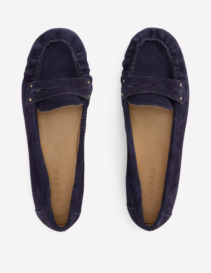 Classic Penny Loafers-Dark Navy-5