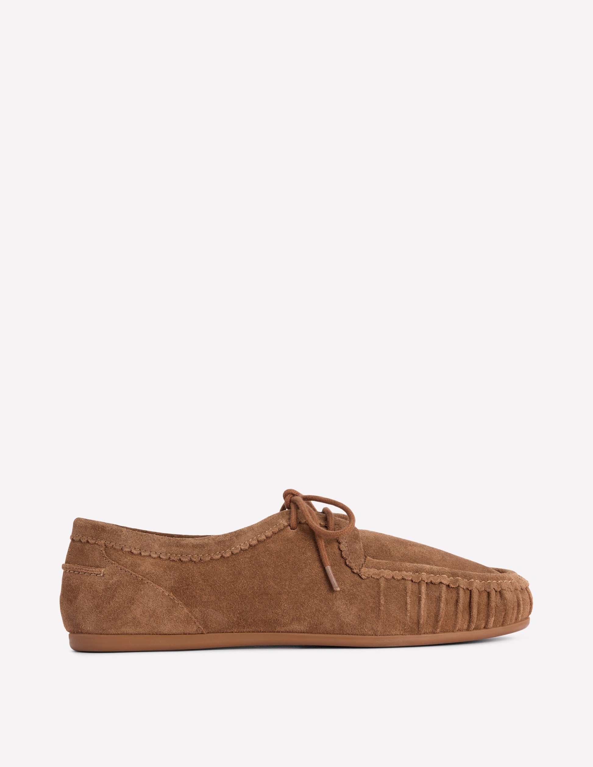 Soft Boat Shoes-Tan-1