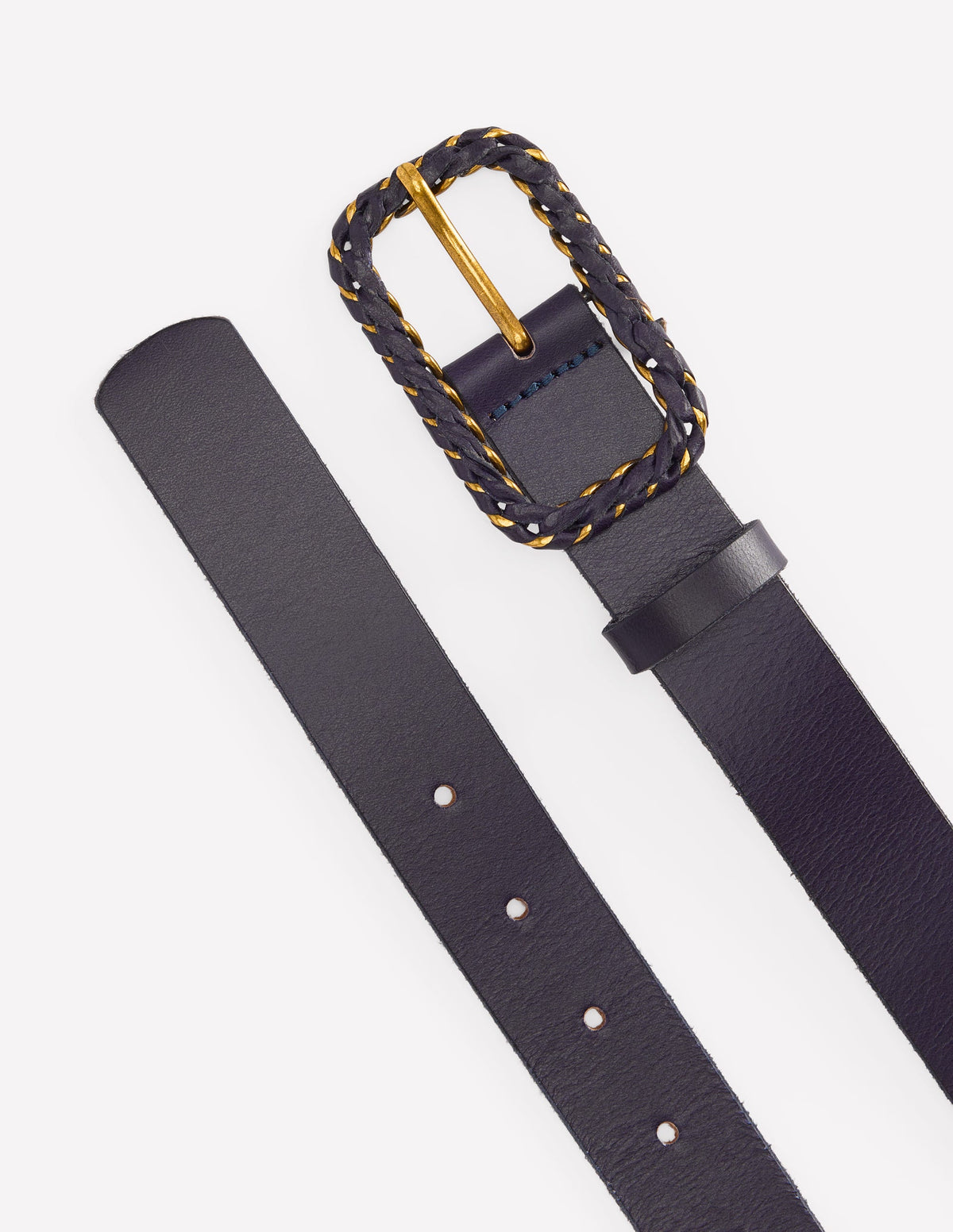 Plait Hardware Belt-Navy - Image 3