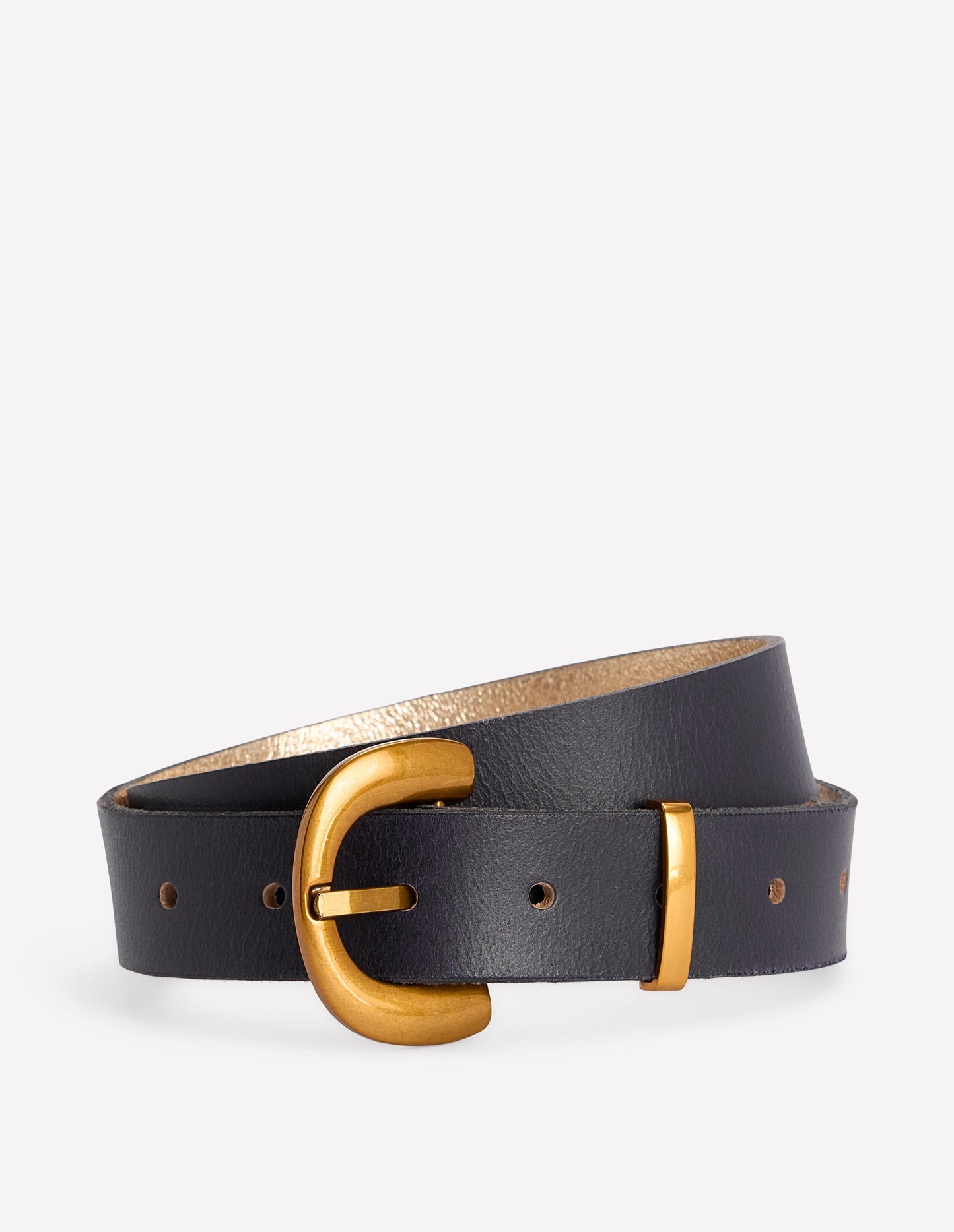 Chunky Hardware Belt-Navy