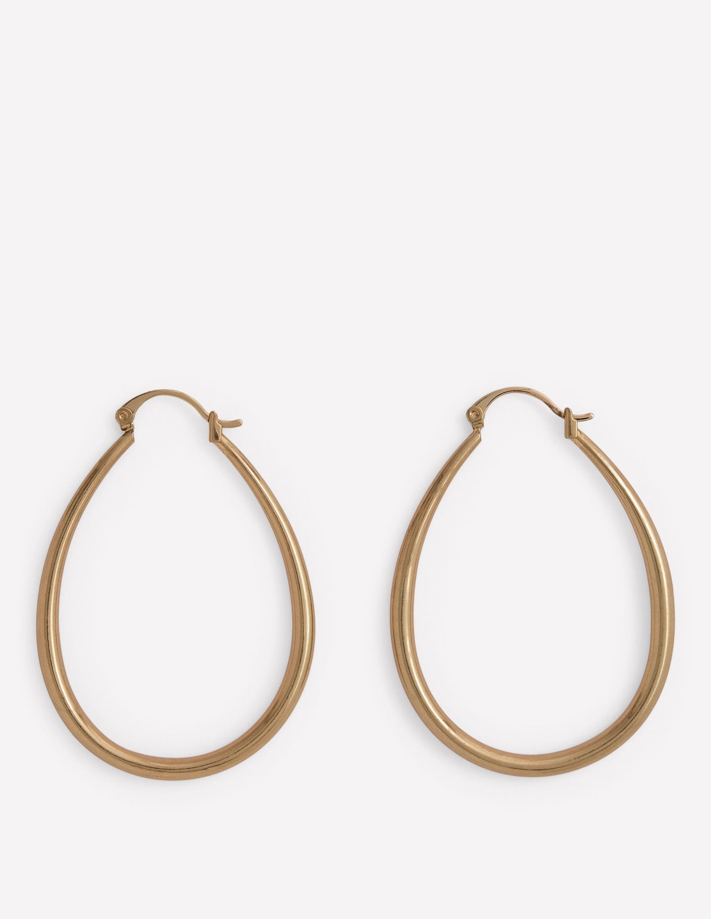 Large Metal Hoops-Gold Colour