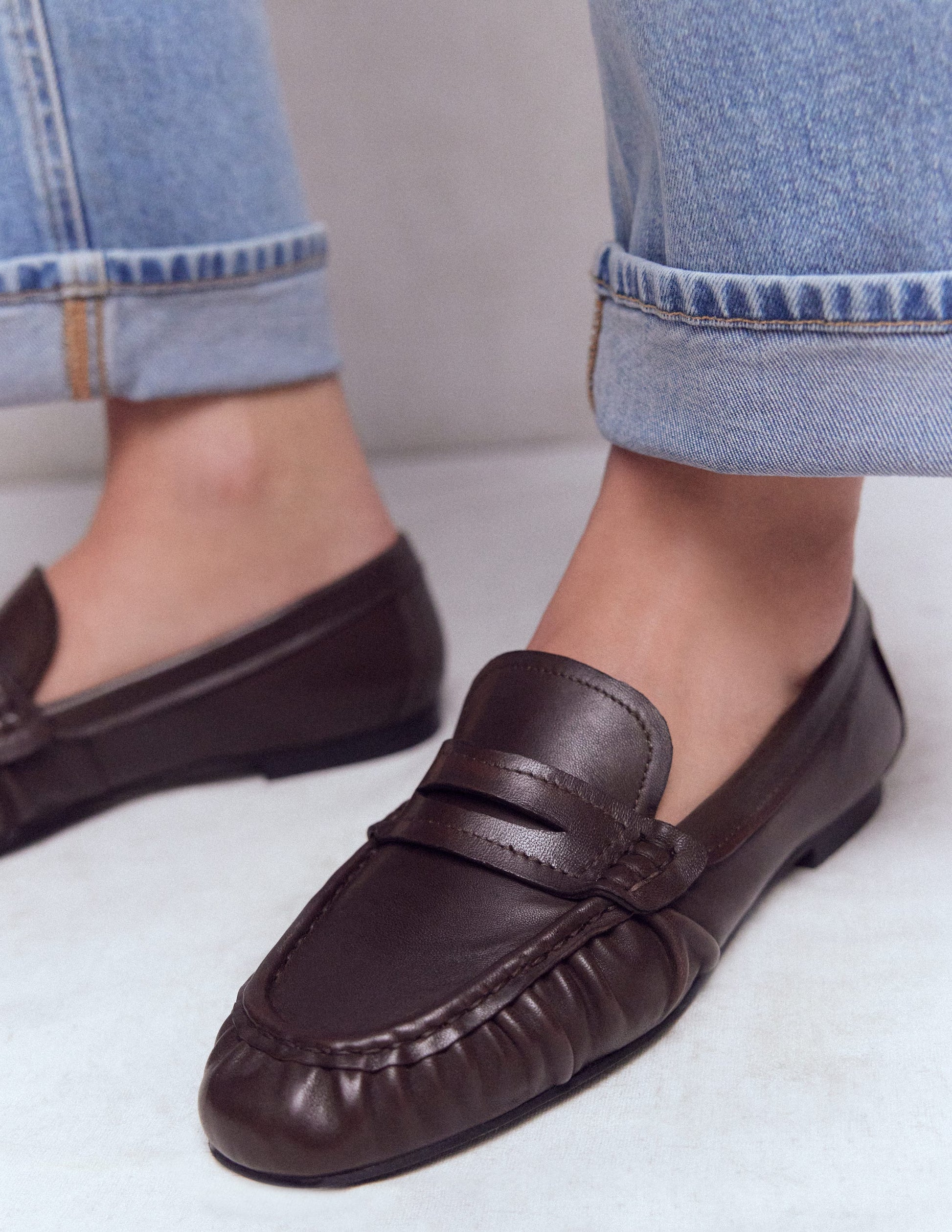 Super Soft Flexi Loafer-Bitter Chocolate-2