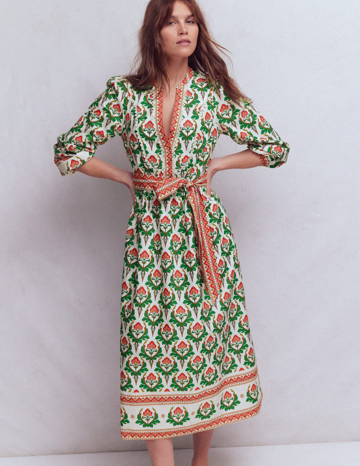 Women's Long Sleeve Cotton Dresses | Boden UK Women's Long Sleeve Cotton Dresses | Boden UK