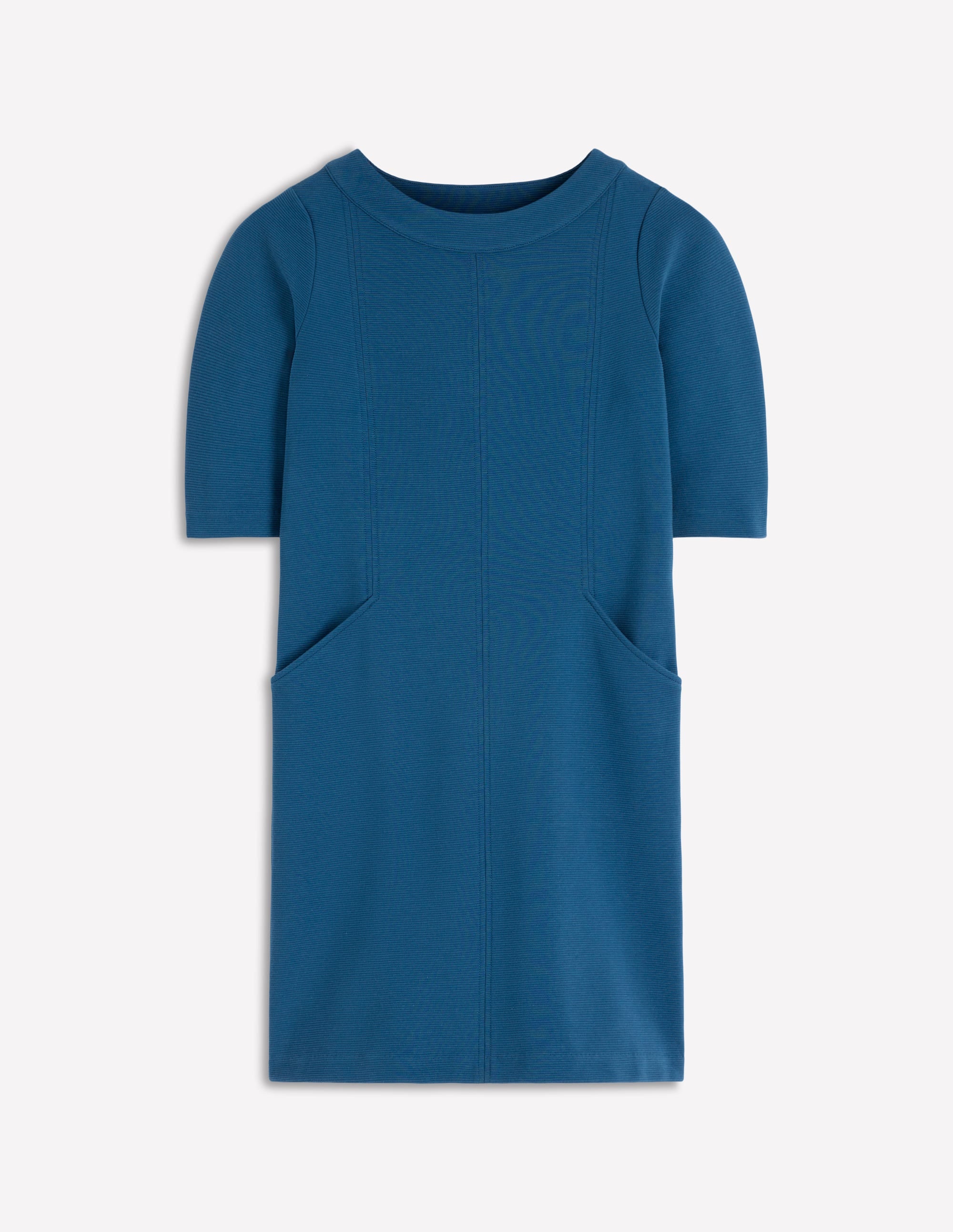 Nessa Ottoman Shift Dress-Tourmaline Blue - Image 5