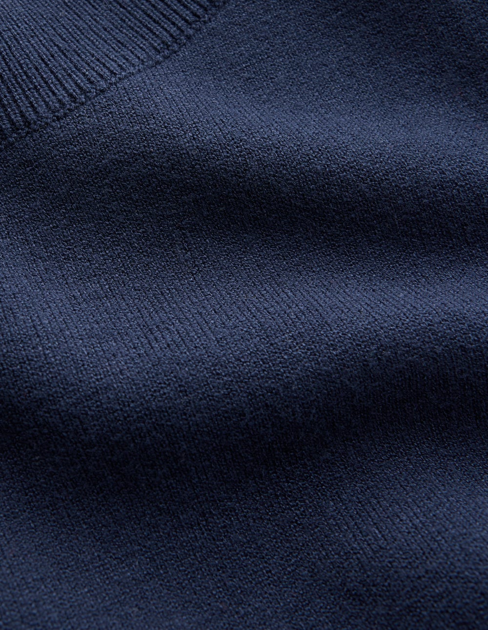 Tiana Tie Front Knitted Dress-Navy-7