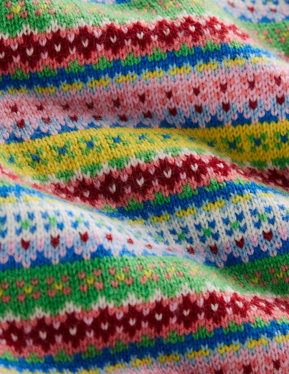 Edie Fair Isle Jumper-Multi, Heritage Geo - Image 7