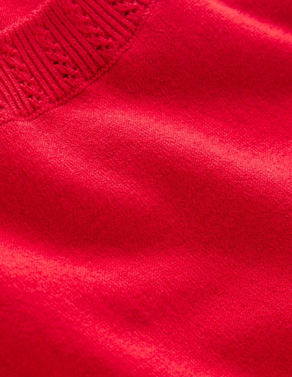 Emilia Cotton Crew Neck Tank-Merida Red - Image 6