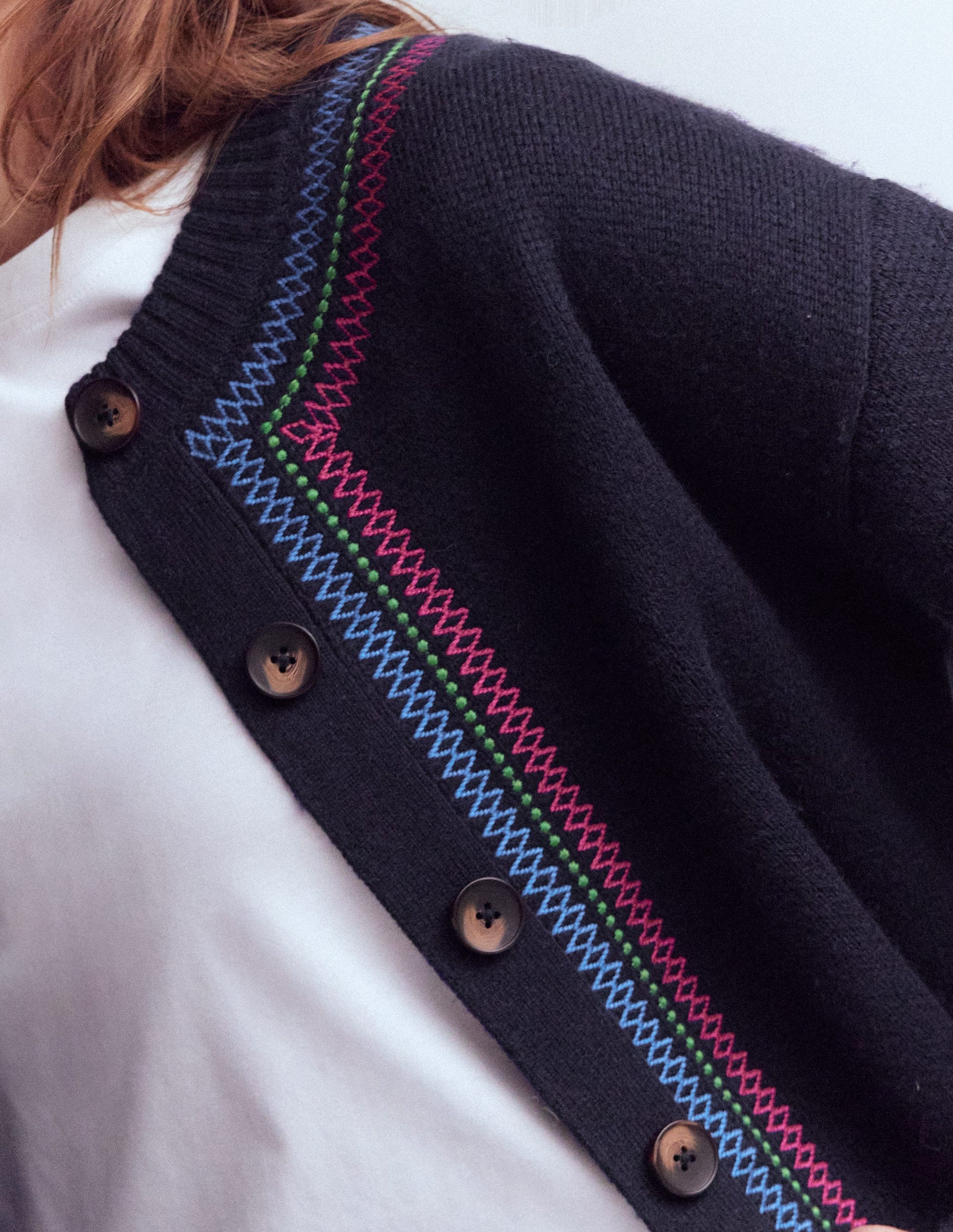 Abi Jacquard Cardigan-Navy, Tiger-4