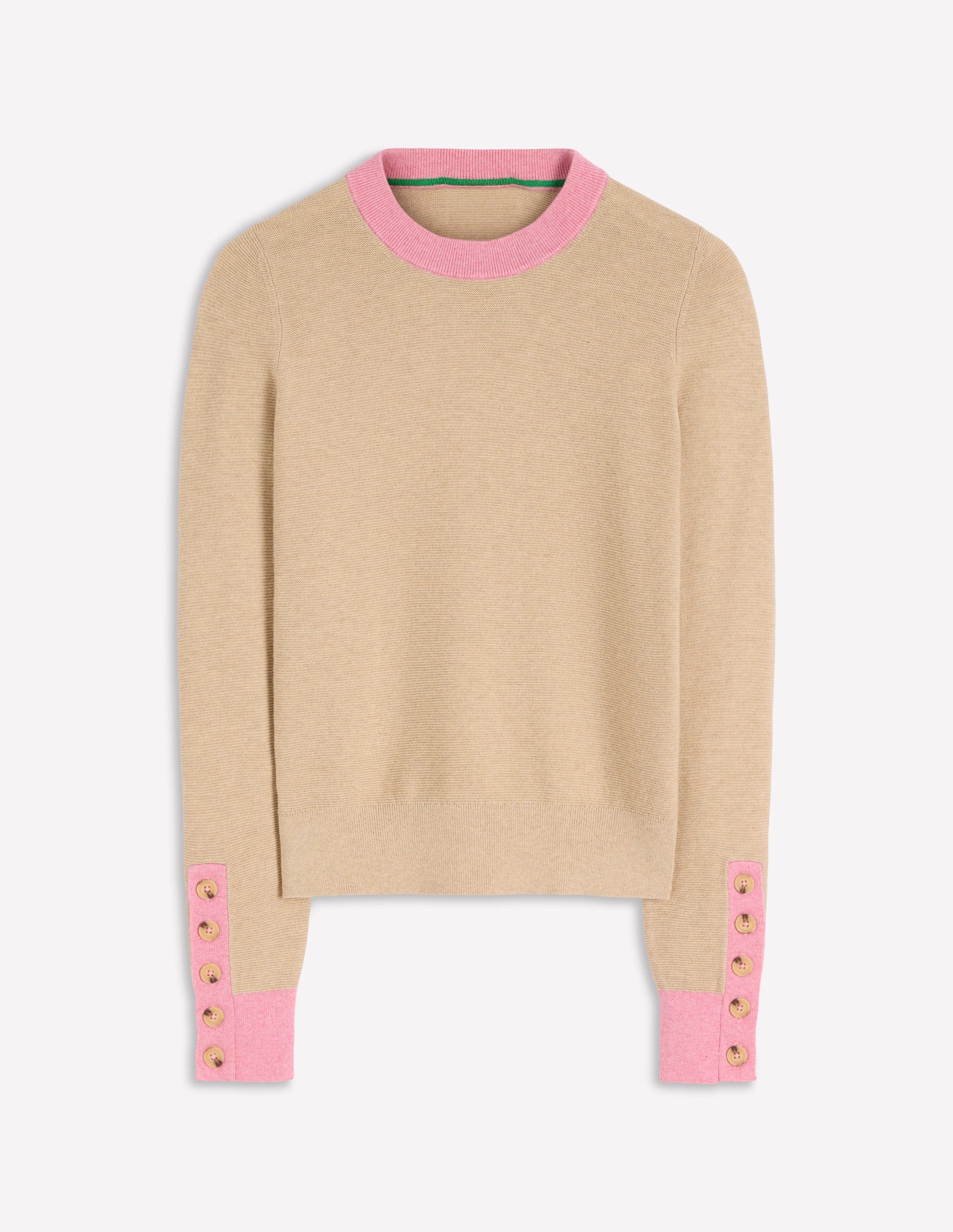 Grace Colour Block Jumper-Vellum-5