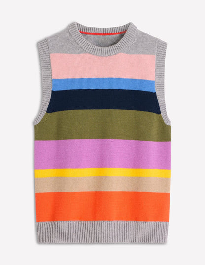 Lucy Cotton Tank-Multi, Rainbow-6