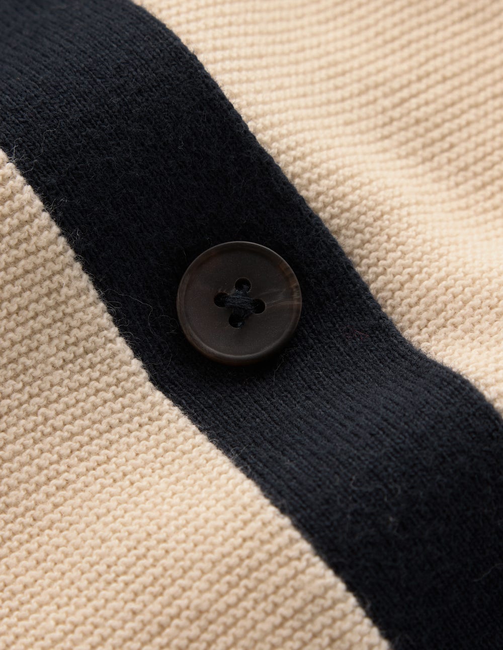 Grace Colour Block Cardigan-Warm Ivory - Image 6