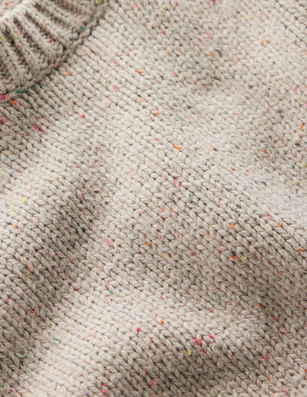 Davina Puff Sleeve Jumper-Ivory, Nep - Image 7