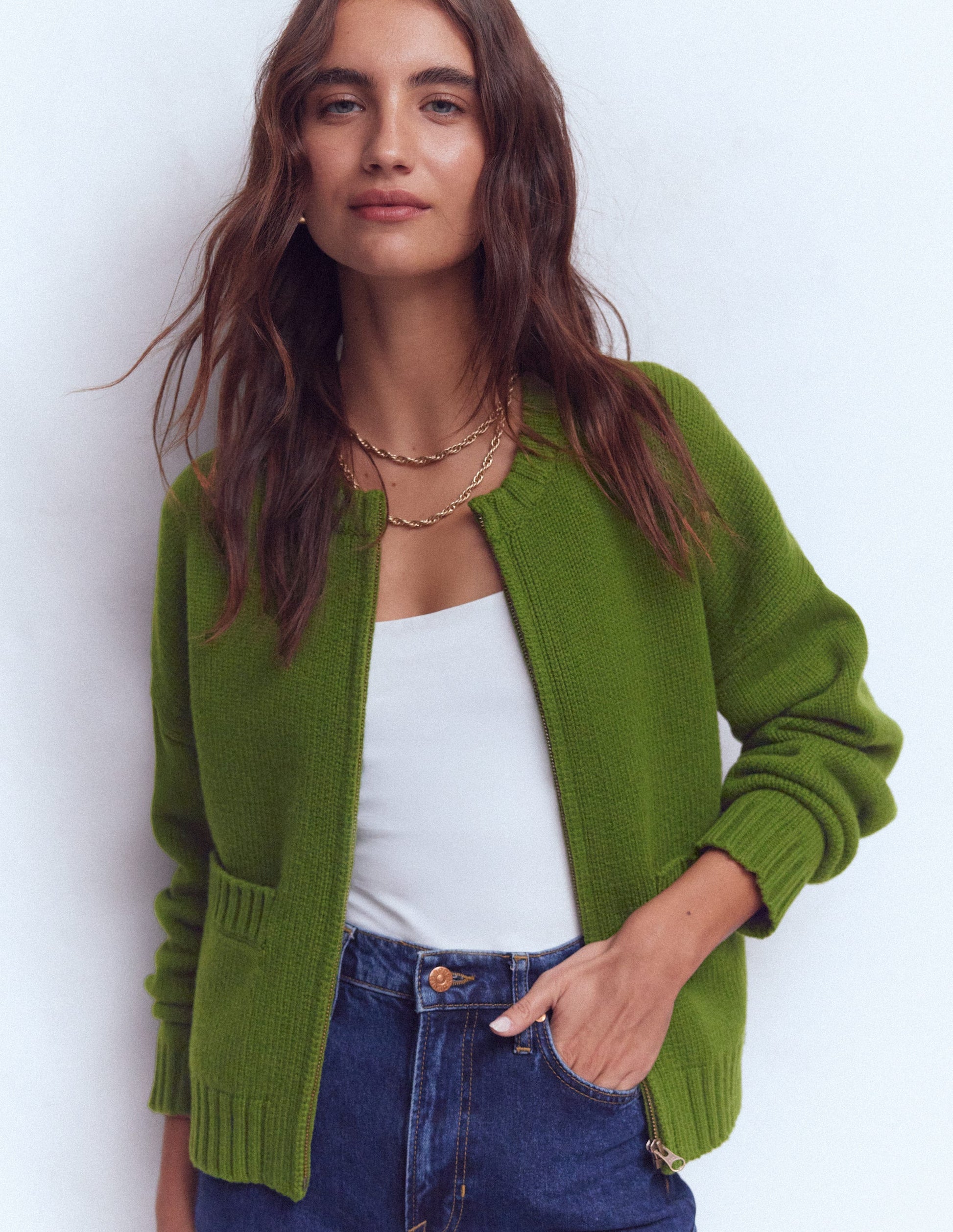 Maya Zip-up Jacket-Herb Garden-4