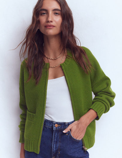 Maya Zip-up Jacket-Herb Garden-4