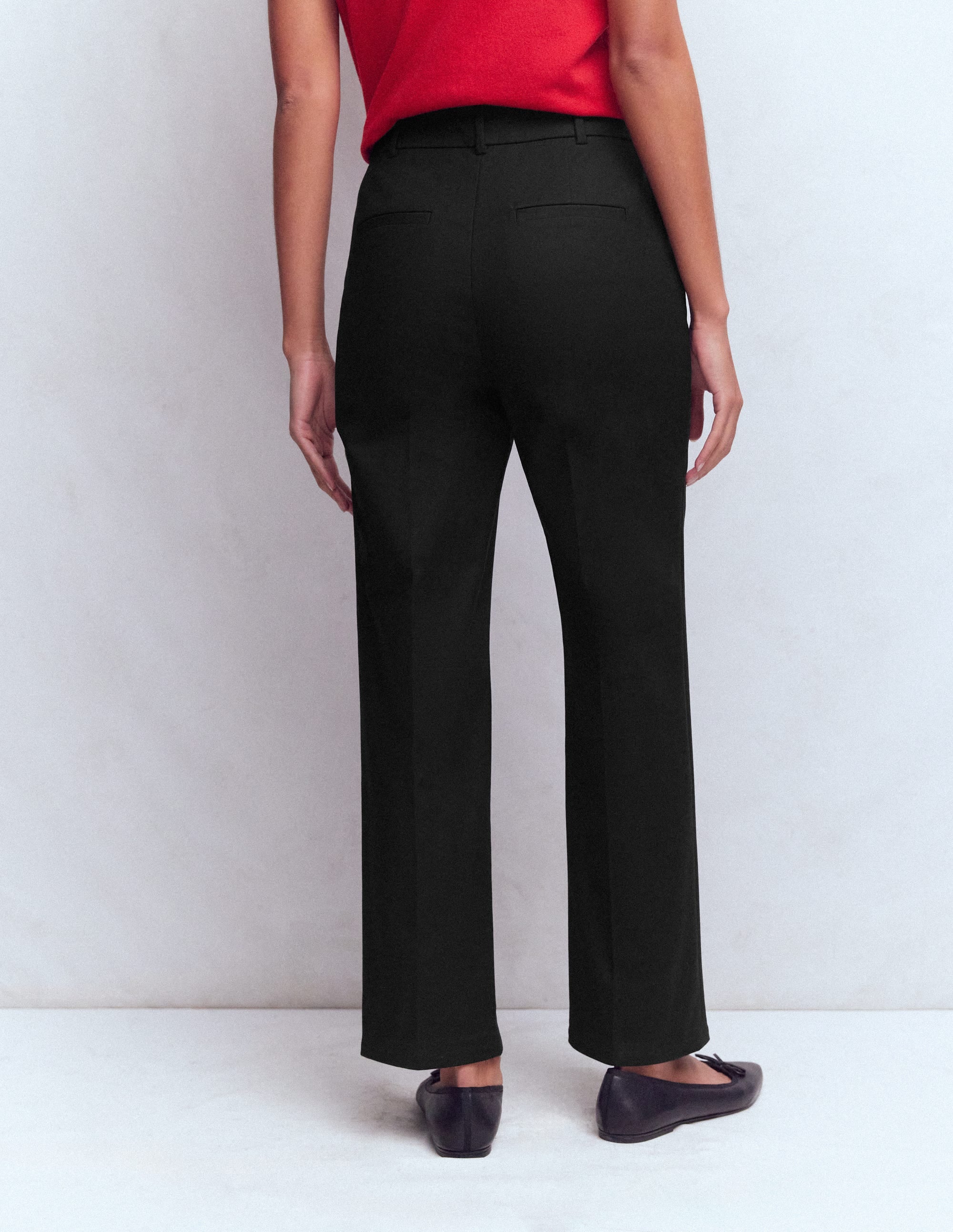 Canonbury Cotton 7/8 Trousers-Black - Image 3
