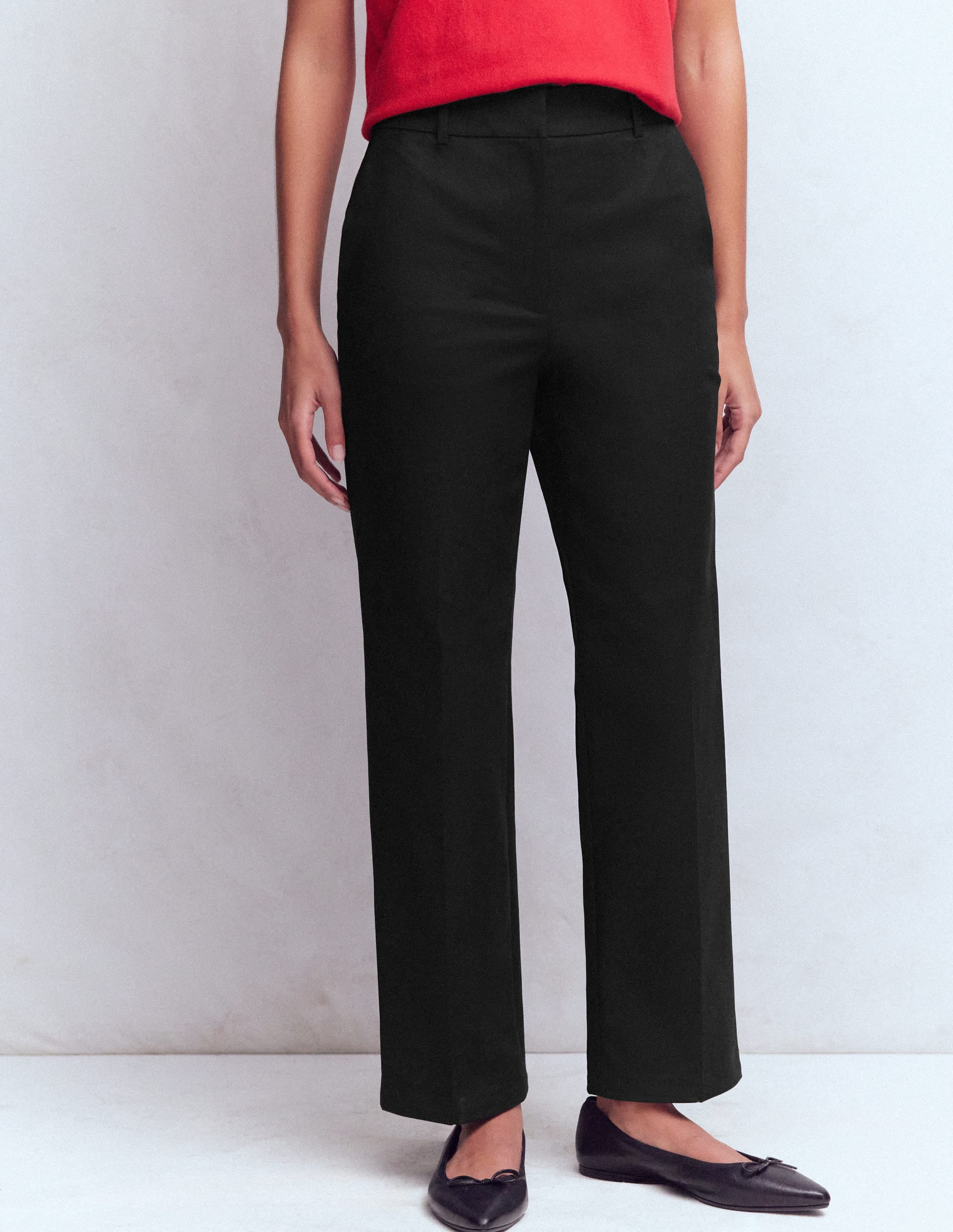 Canonbury Cotton 7/8 Trousers-Black - Image 4
