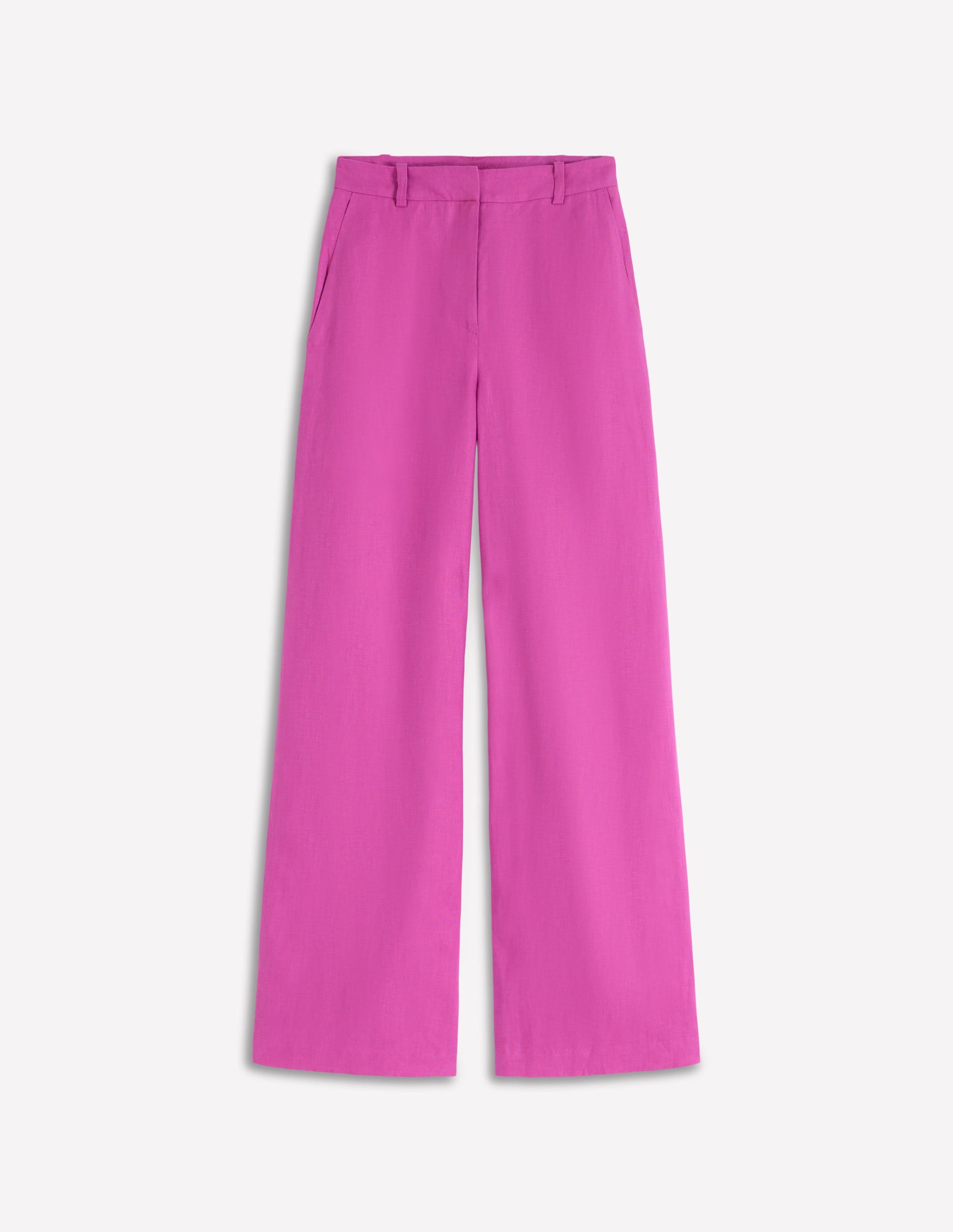 Belgravia Linen Trousers-Passion Flower - Image 7