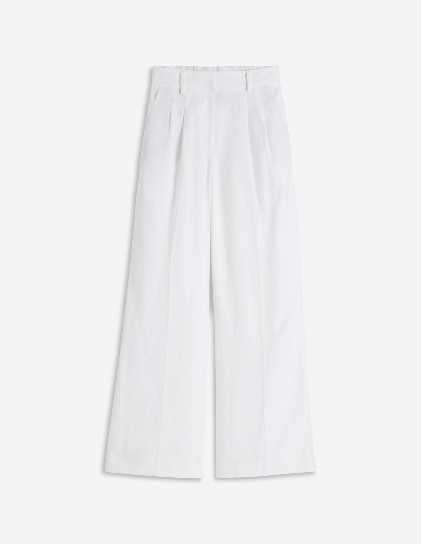 Kensington Linen Trousers-White