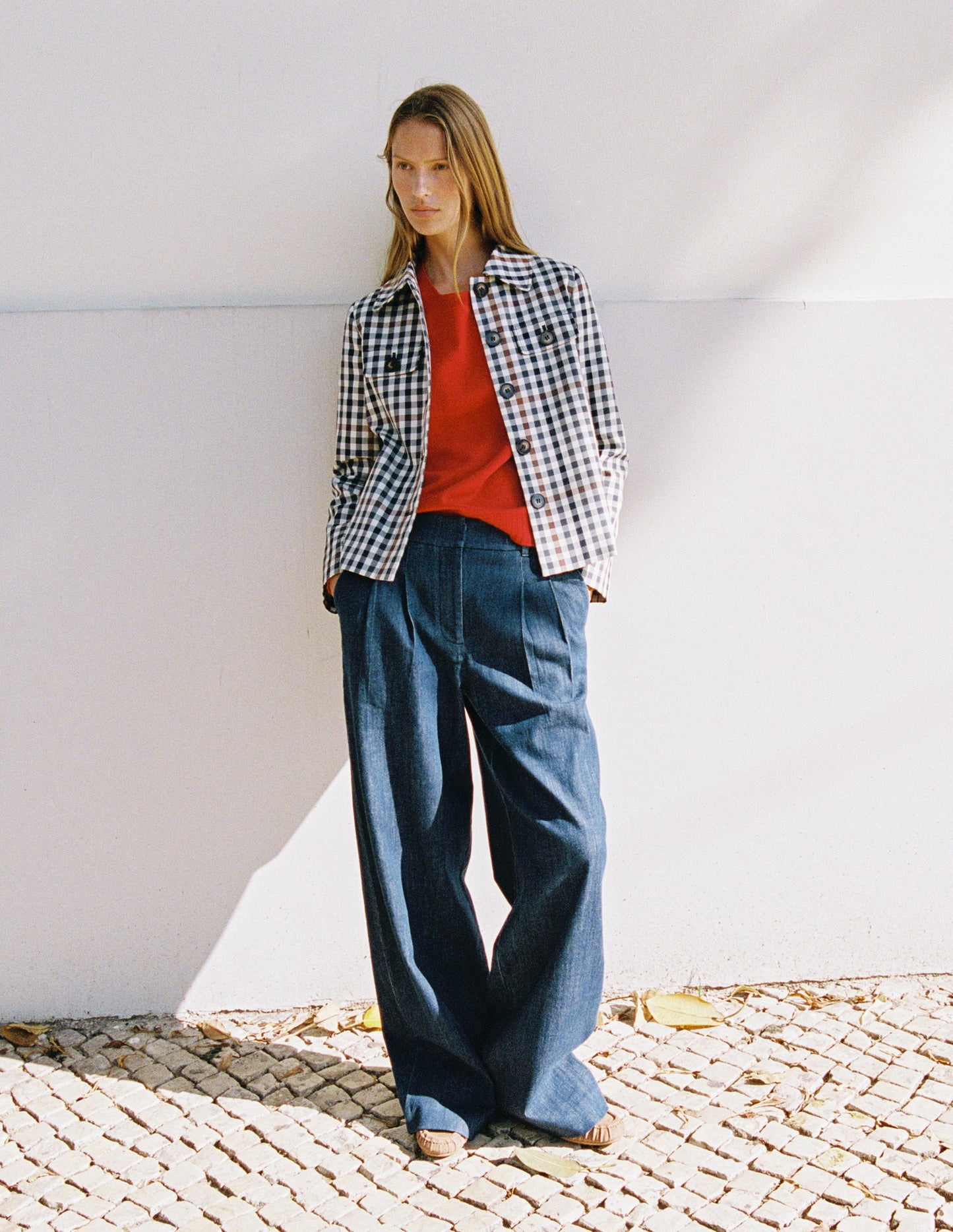 Kensington Twill Trousers-Indigo