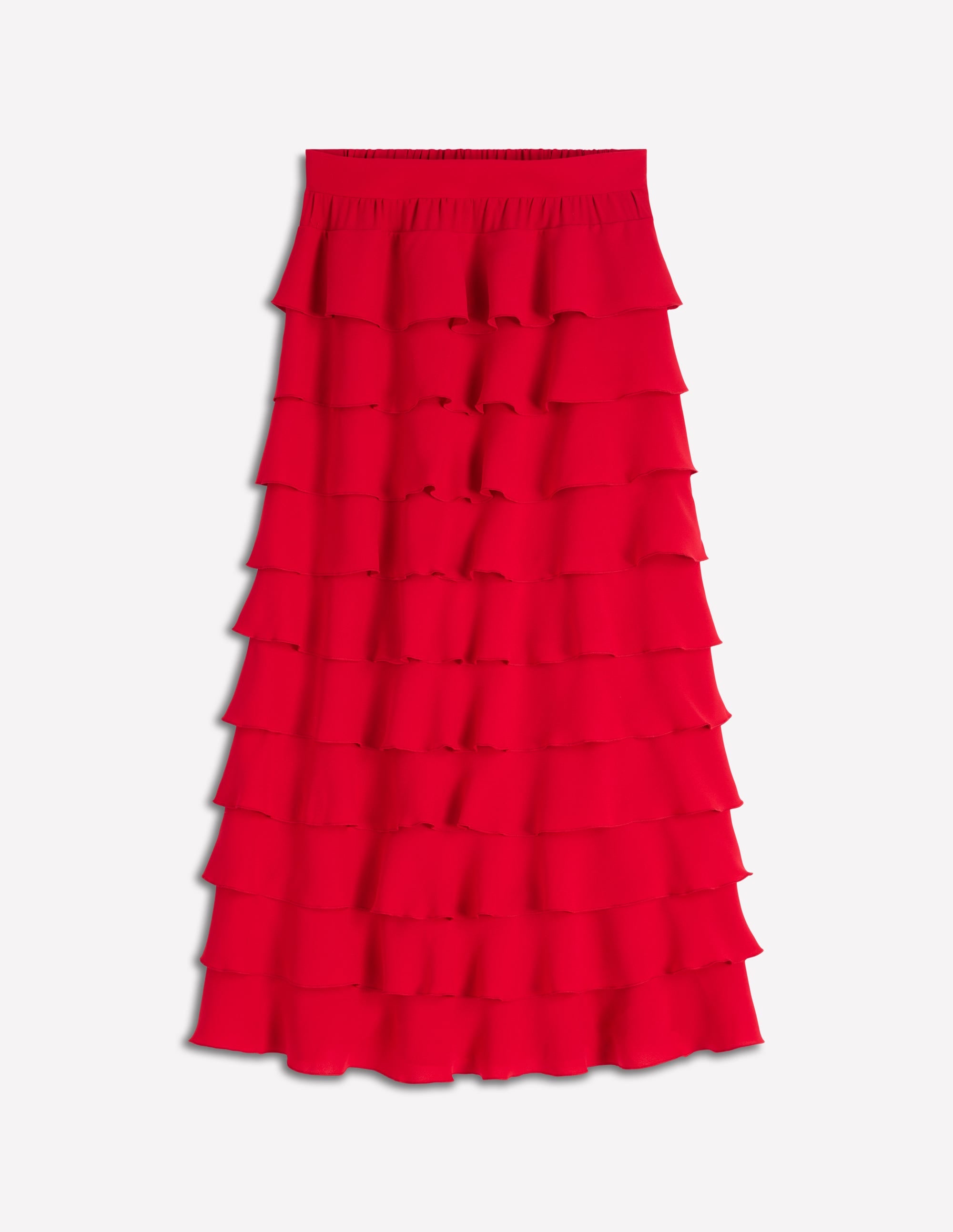 Tiered Maxi Skirt - Salsa | Boden UK
