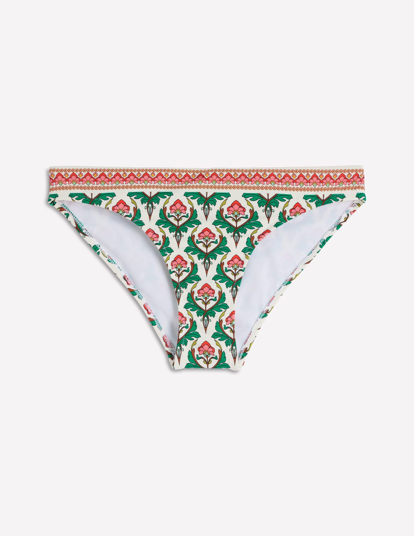 Classic Bikini Bottoms-Multi, Ornamental Stamp