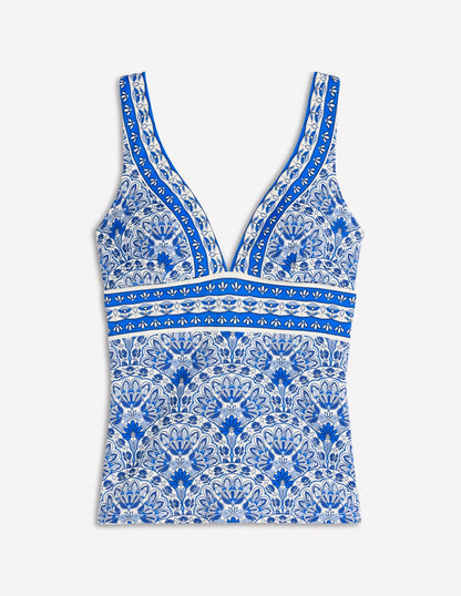 Porto Tankini Top-Blue, Elaborate Terrace-5