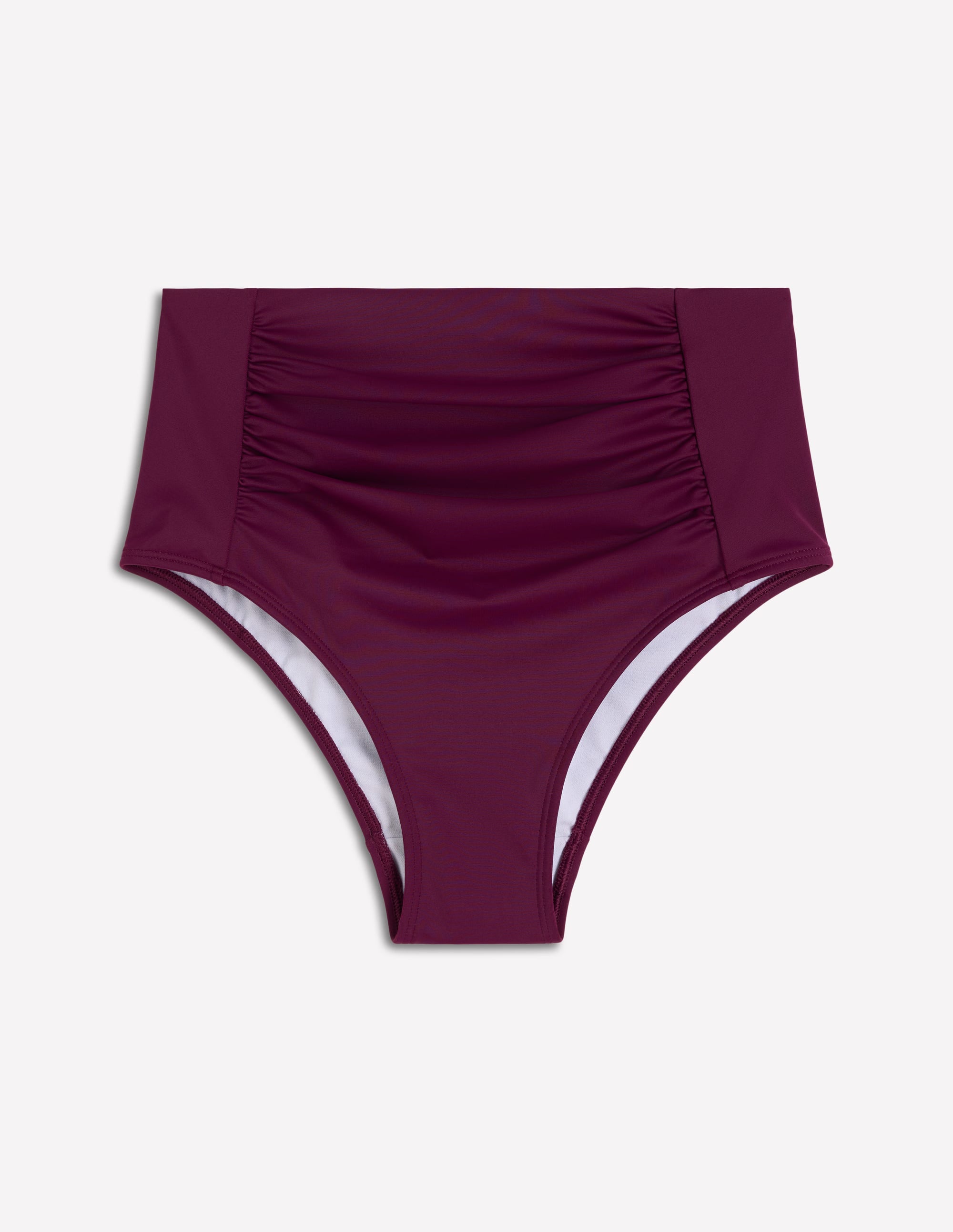 Kythira Ruched Bikini Bottoms-Chocberry - Image 7