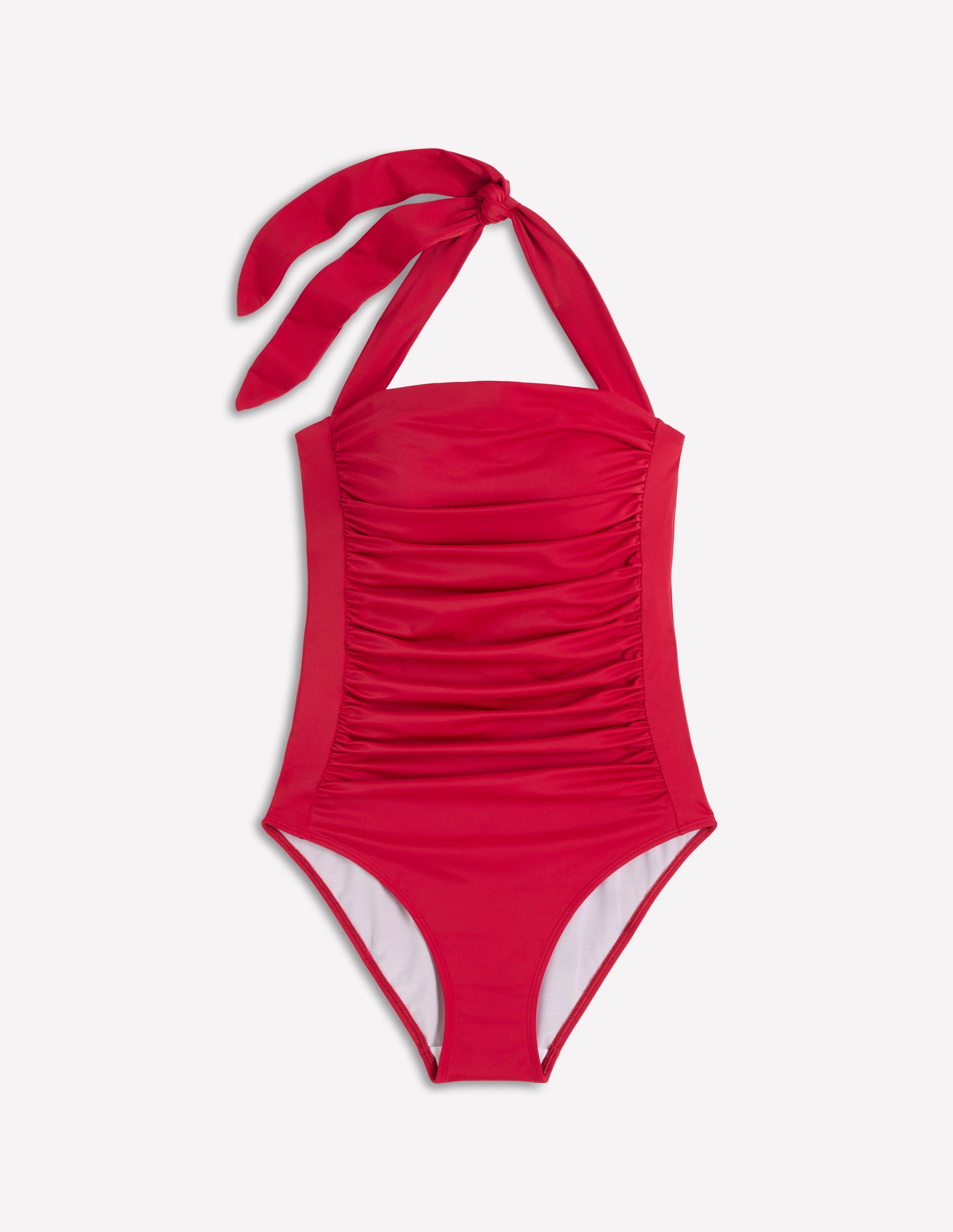 Kythira Ruched Swimsuit-Merida Red-6