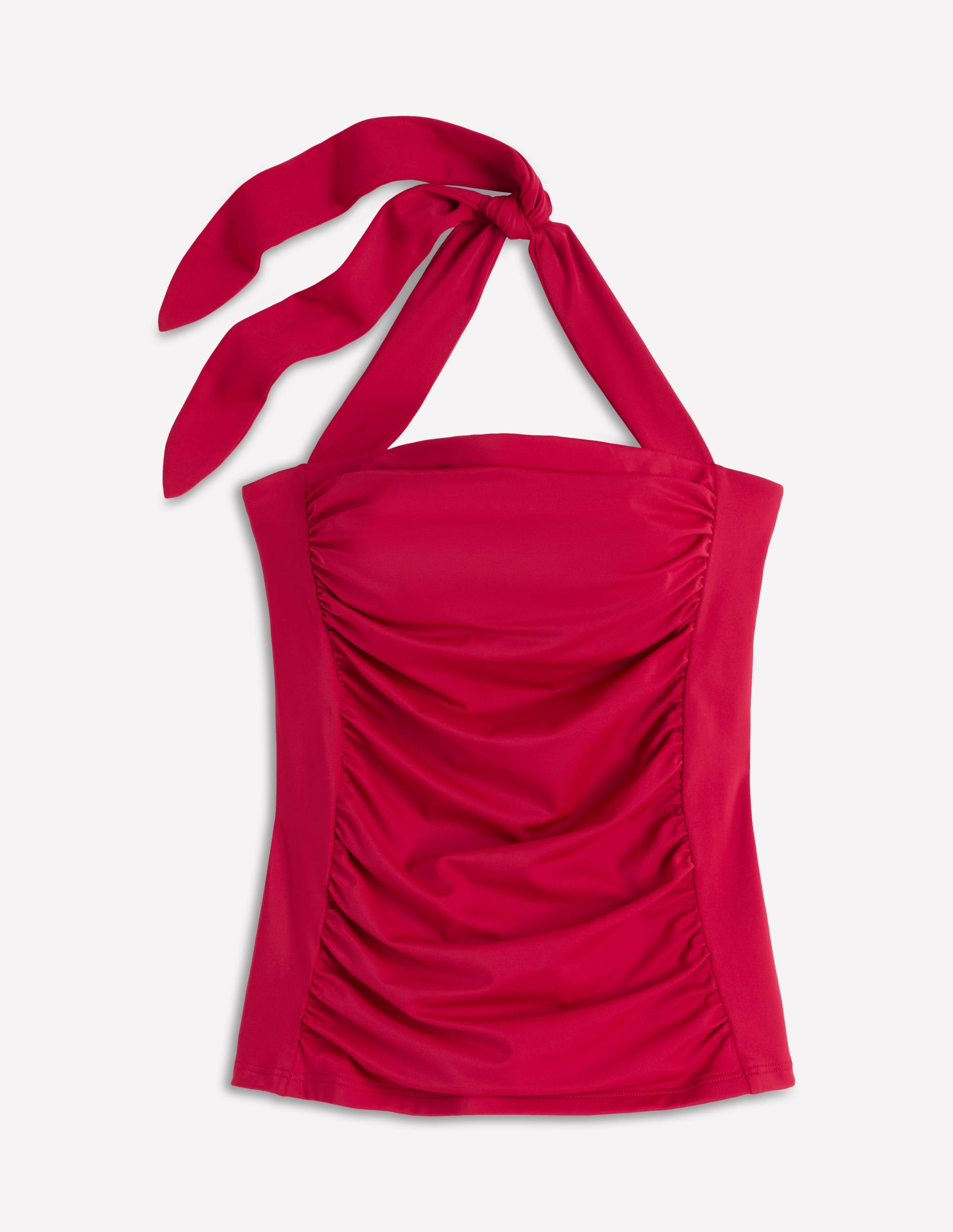 Kythira Ruched Tankini-Merida Red-5