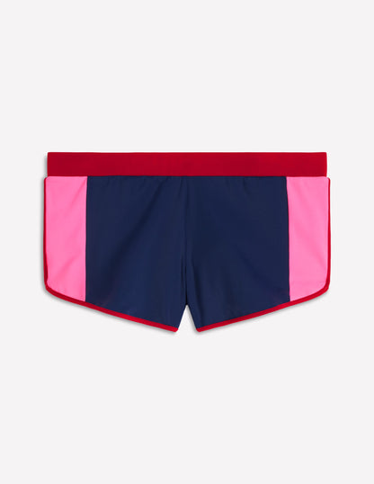 Swim Shorts-Navy, Colourblock-5