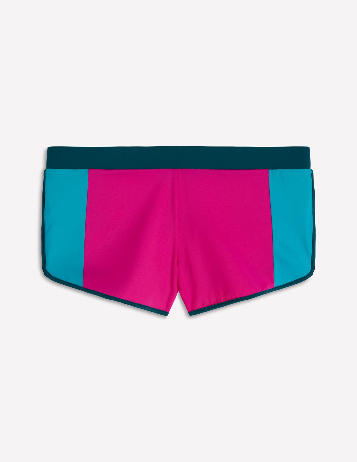 Swim Shorts-Pink, Colourblock