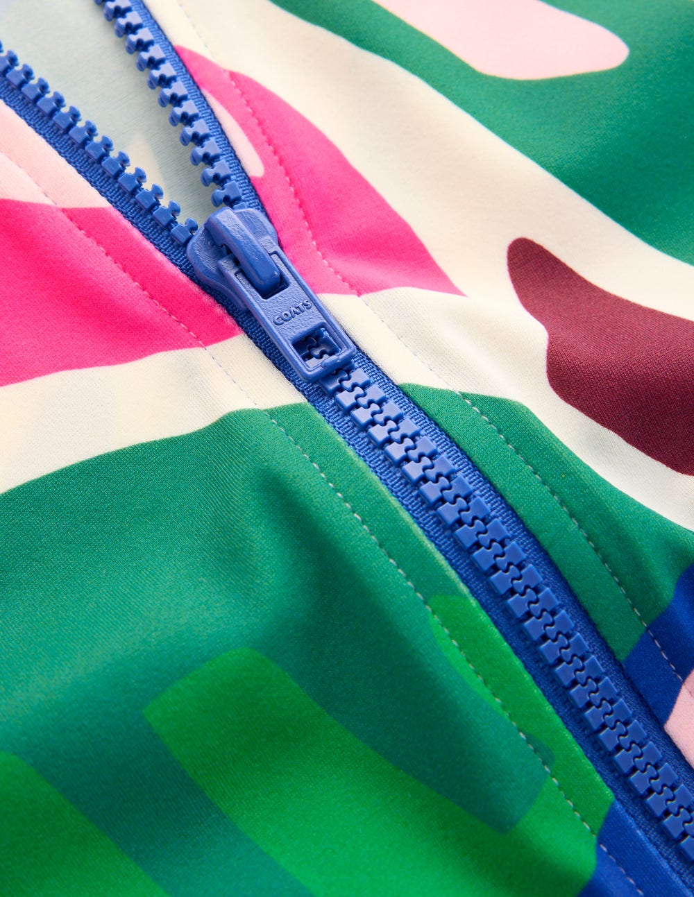 Long Sleeve Rash Guard Top-Multi, Leafy Cascade