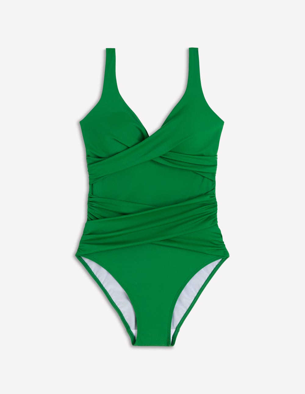 Cross Wrap Swimsuit-Verde-6