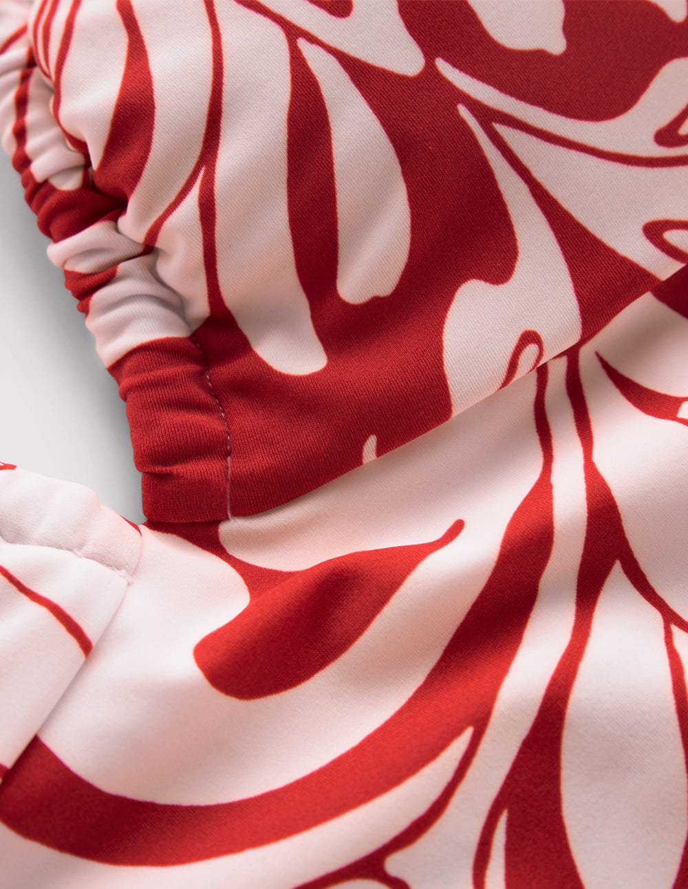 Minori Halter Tie Swimsuit-Salsa, Botanical Flourish-7