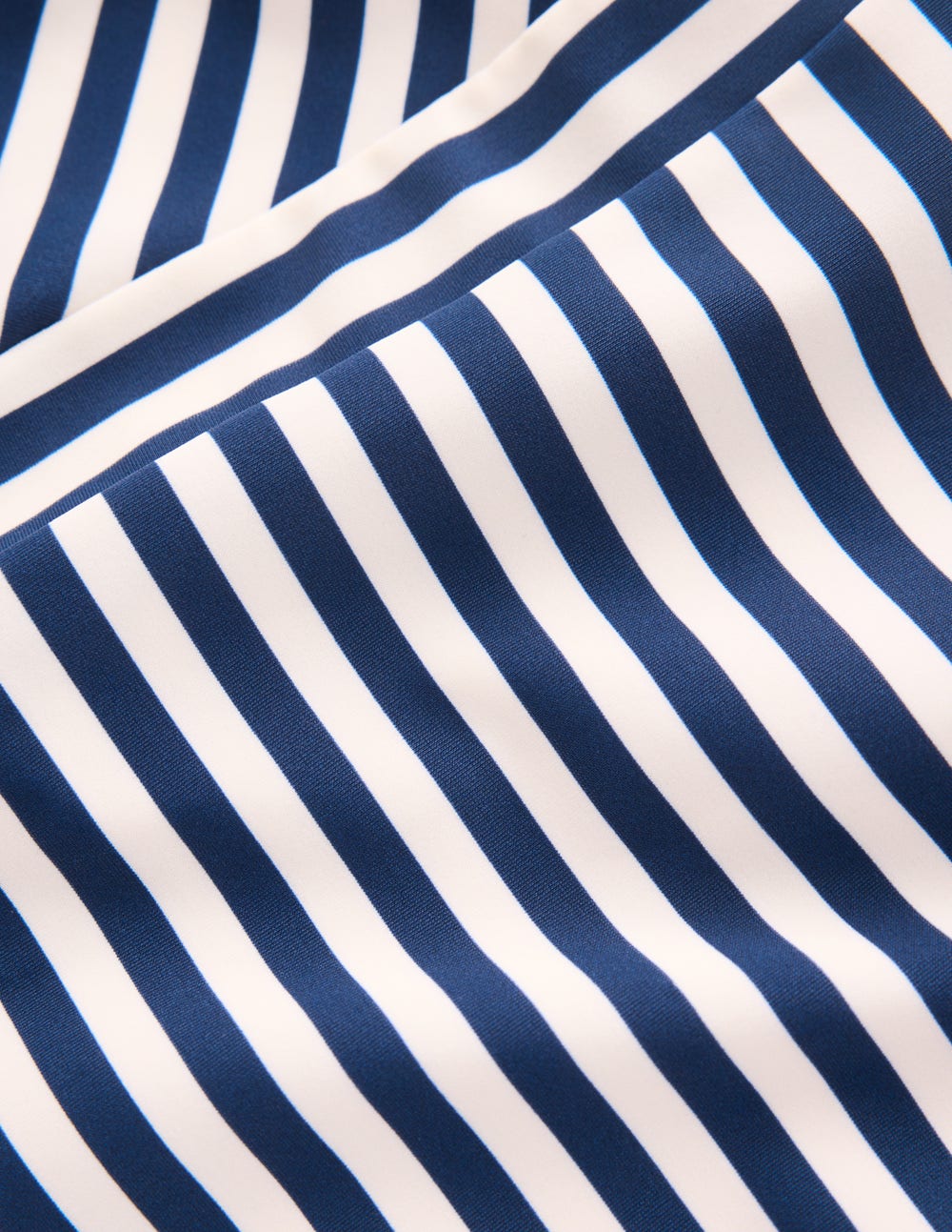 Clean Sweetheart Swimsuit-Navy and Ivory Stripe