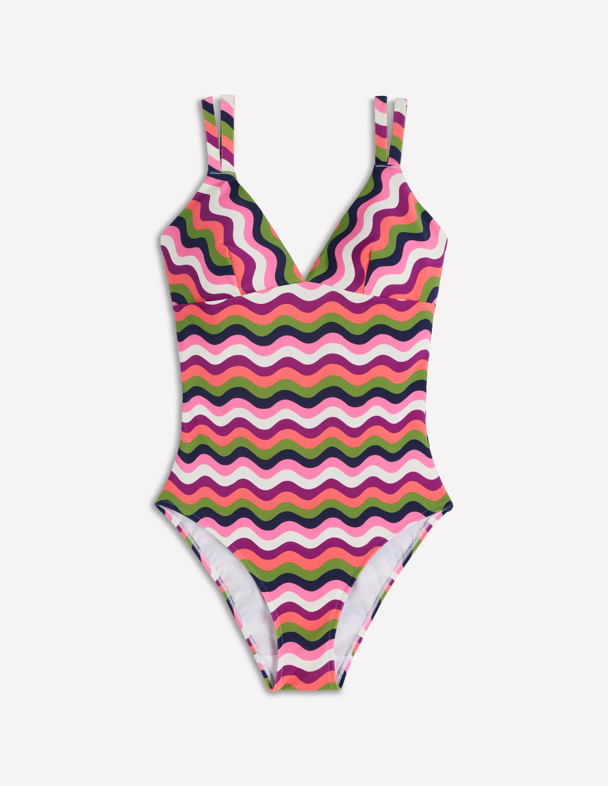 Arles Swimsuit-Multi, Wavy Stripe - Image 6