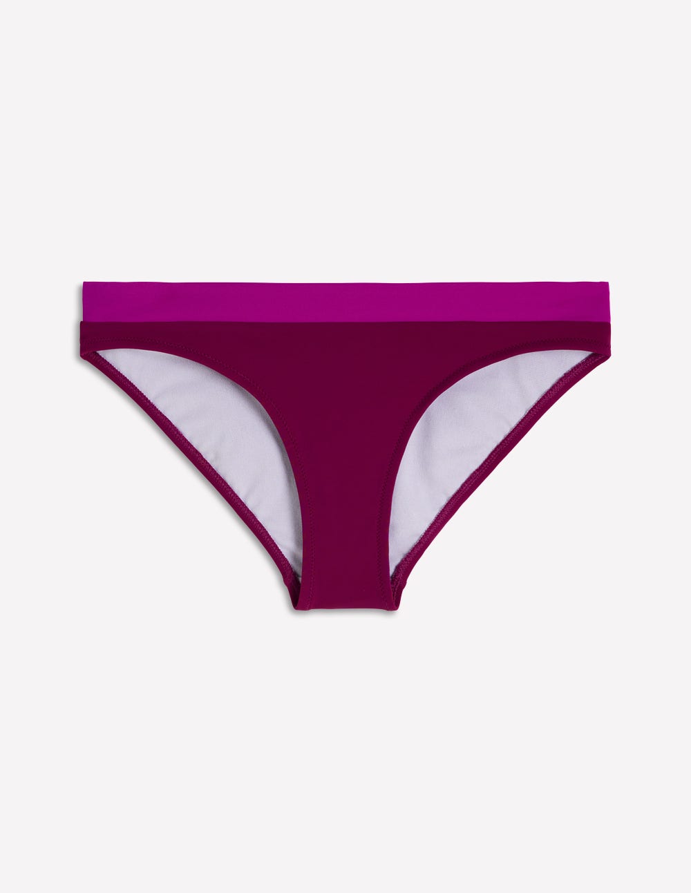 Panel Bikini Bottoms-Fuchsia, Snob, Chocberry