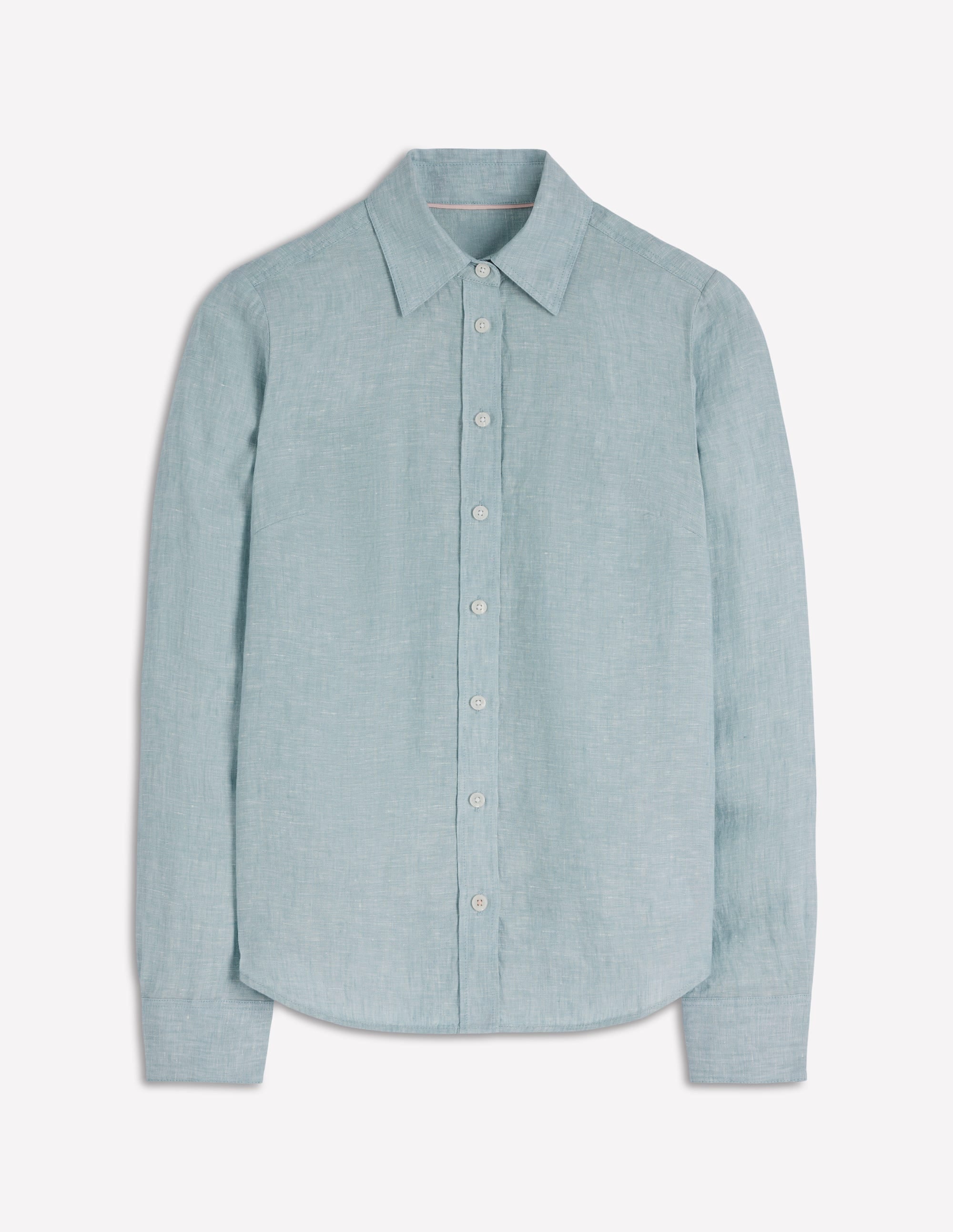 Sienna Linen Shirt-Chambray - Image 6