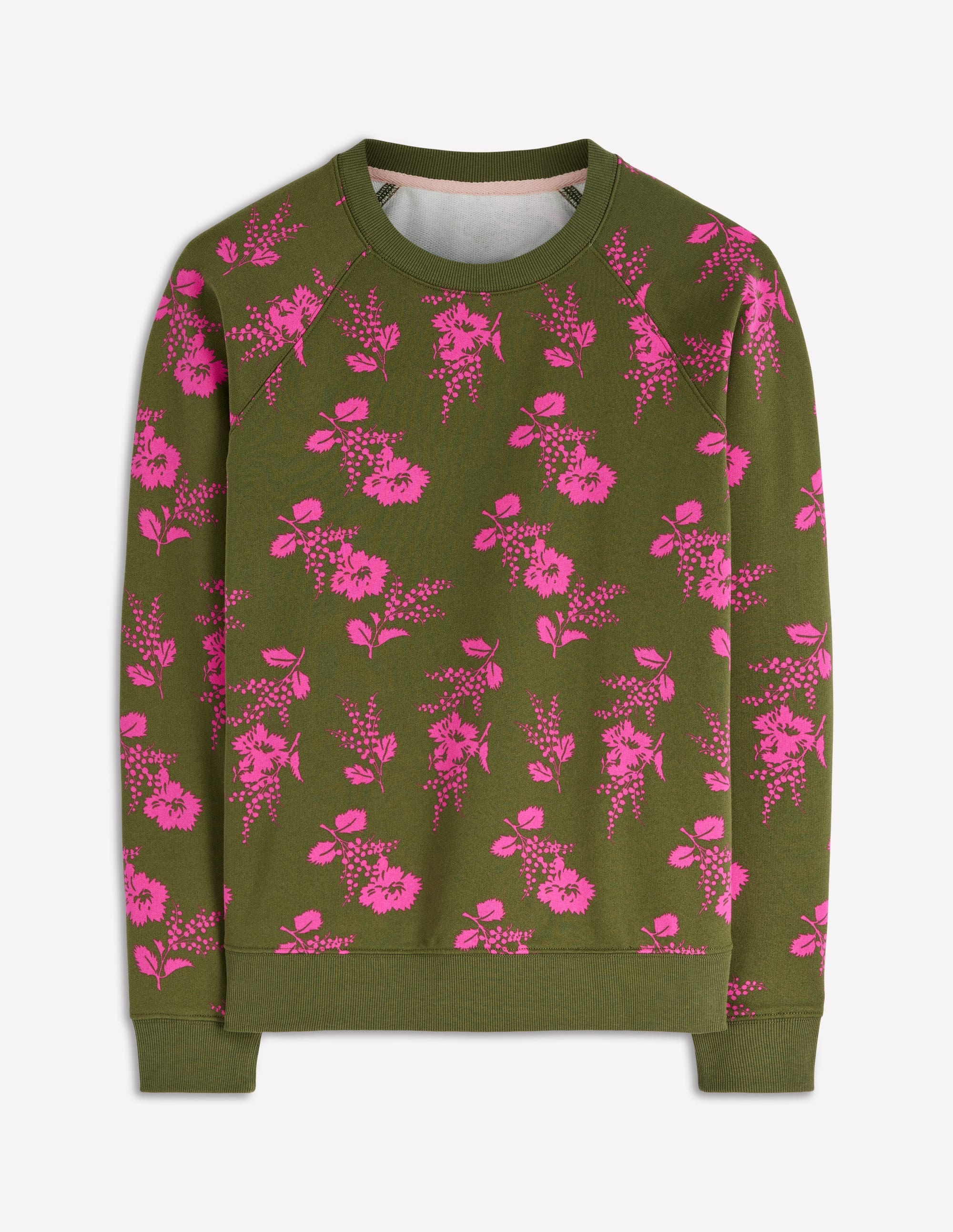 Emi Printed Sweatshirt-Mayfly, Blossomy Sprig Medium - Image 4