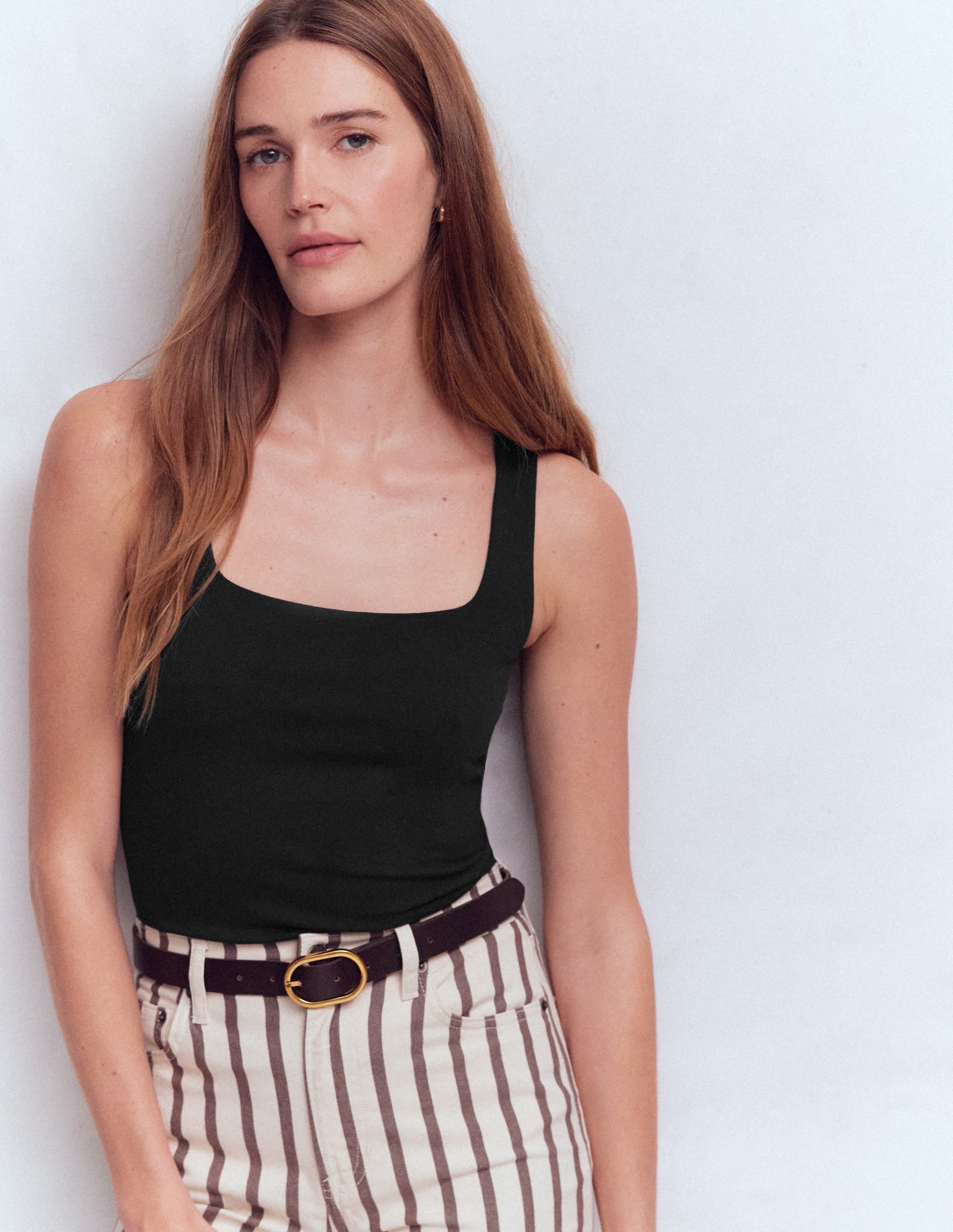 Brooke Double Layer Vest-Black - Image 4